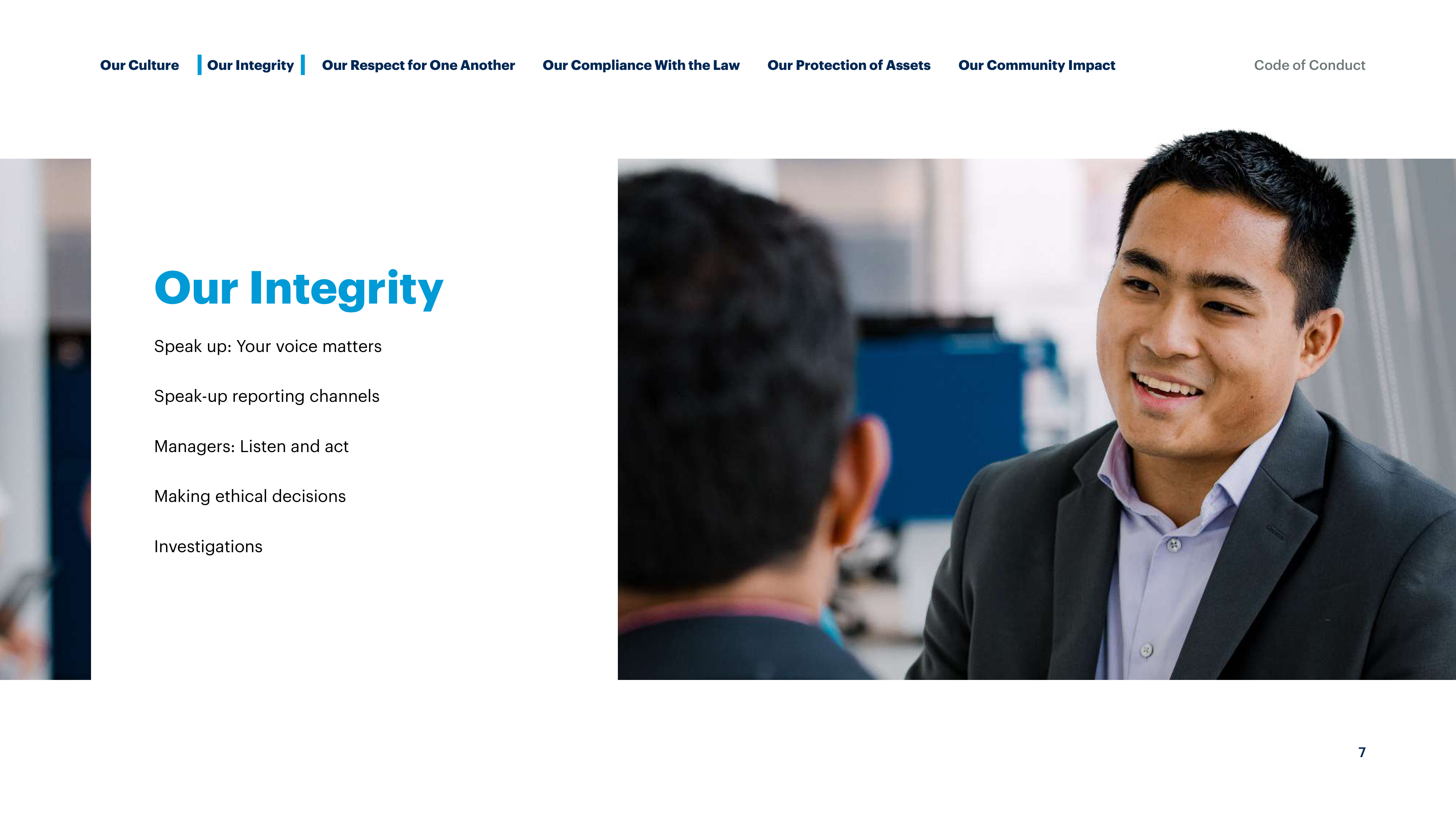 Gartner Global Code of Conduct Handbook — page 7