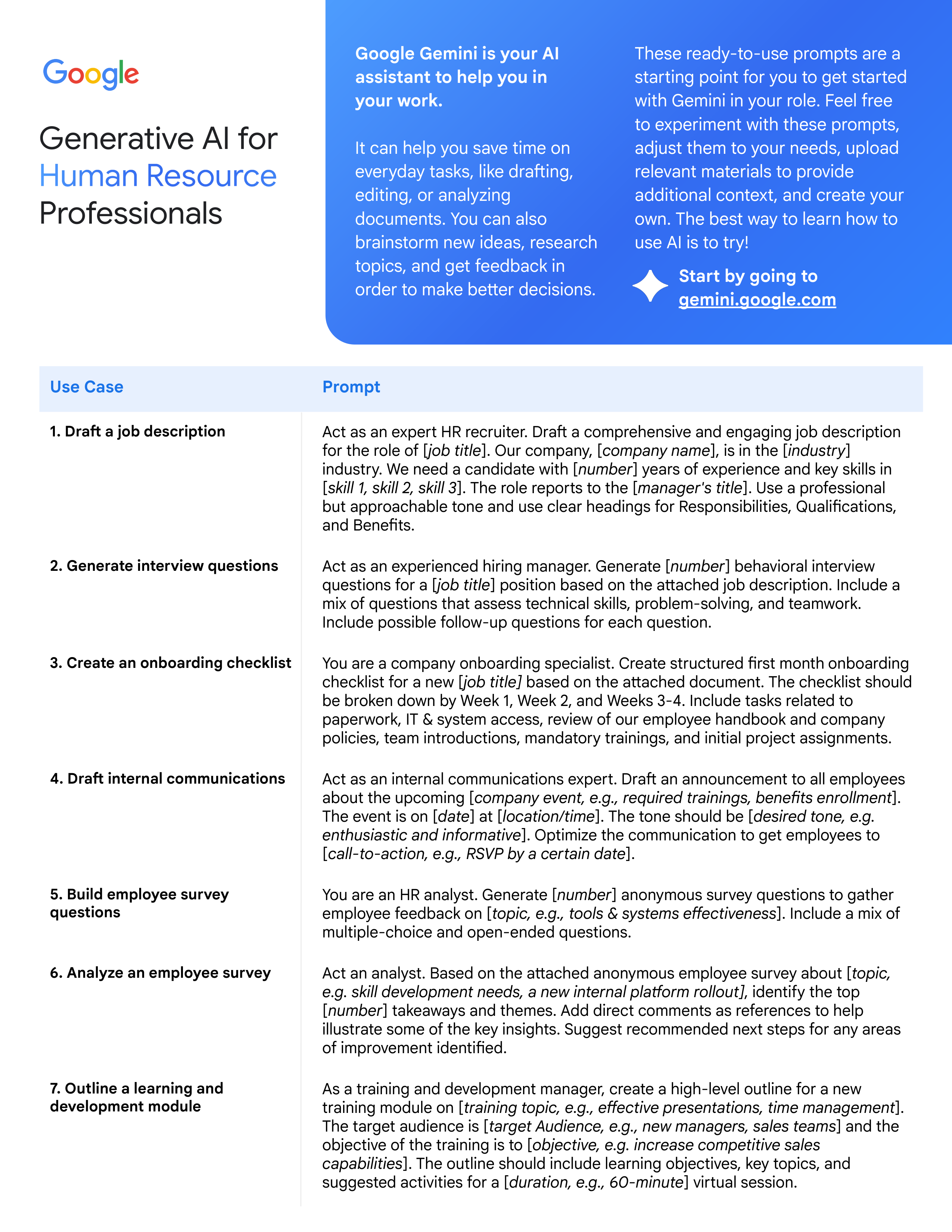 Gemini Google AI Assistant for Search Work and Learning — page 10