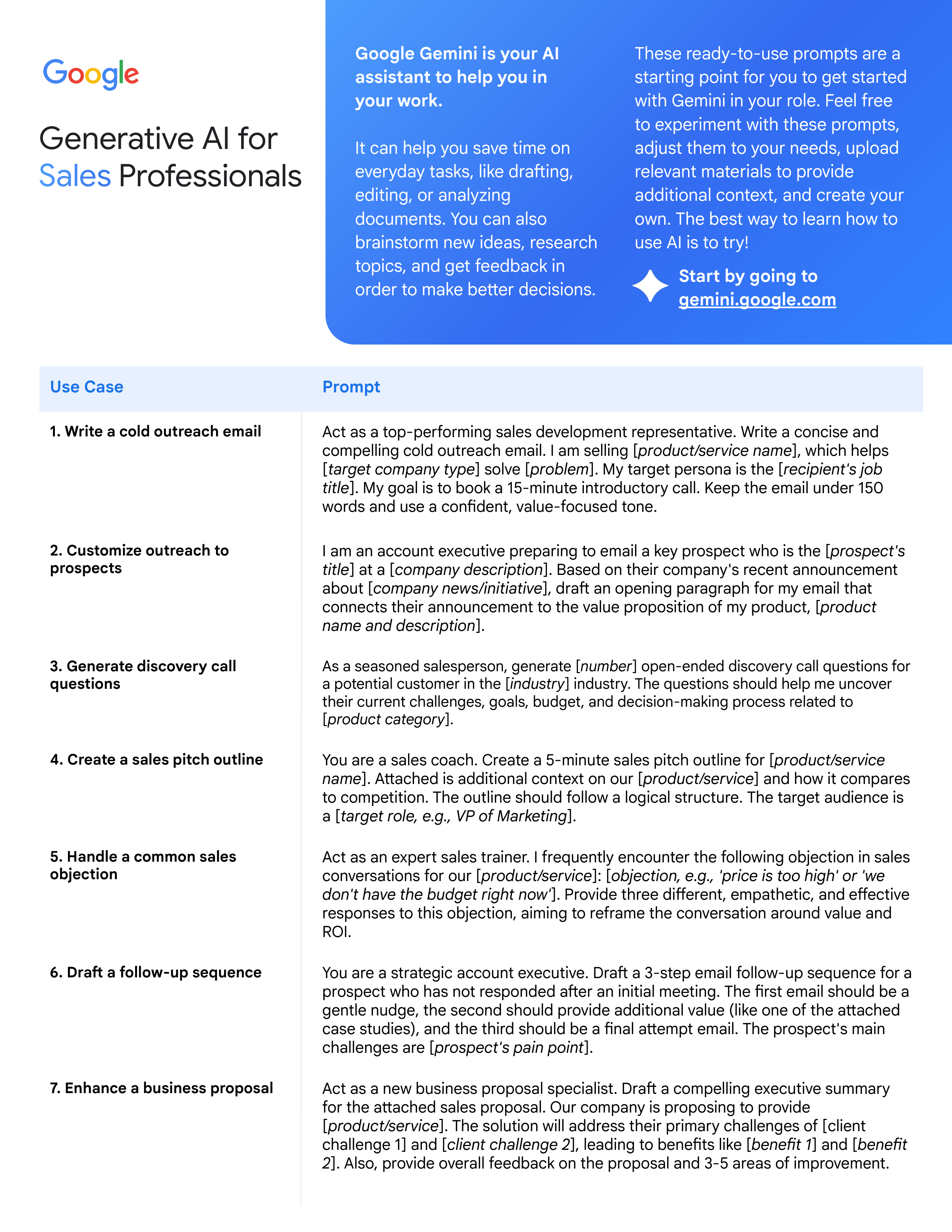 Gemini Google AI Assistant for Search Work and Learning — page 11