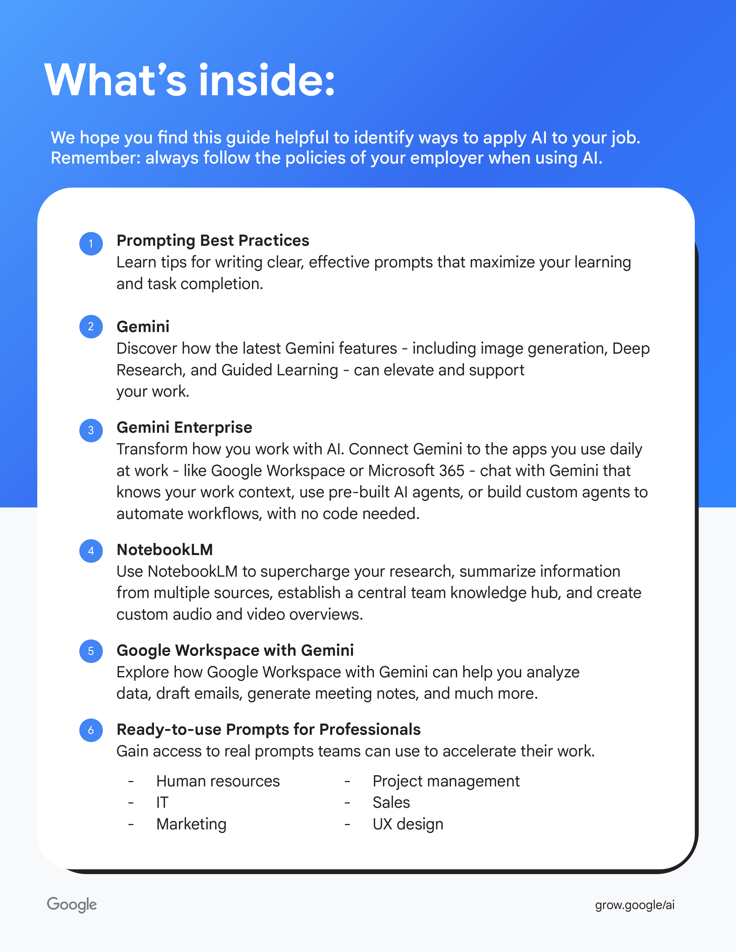 Gemini Google AI Assistant for Search Work and Learning — page 2