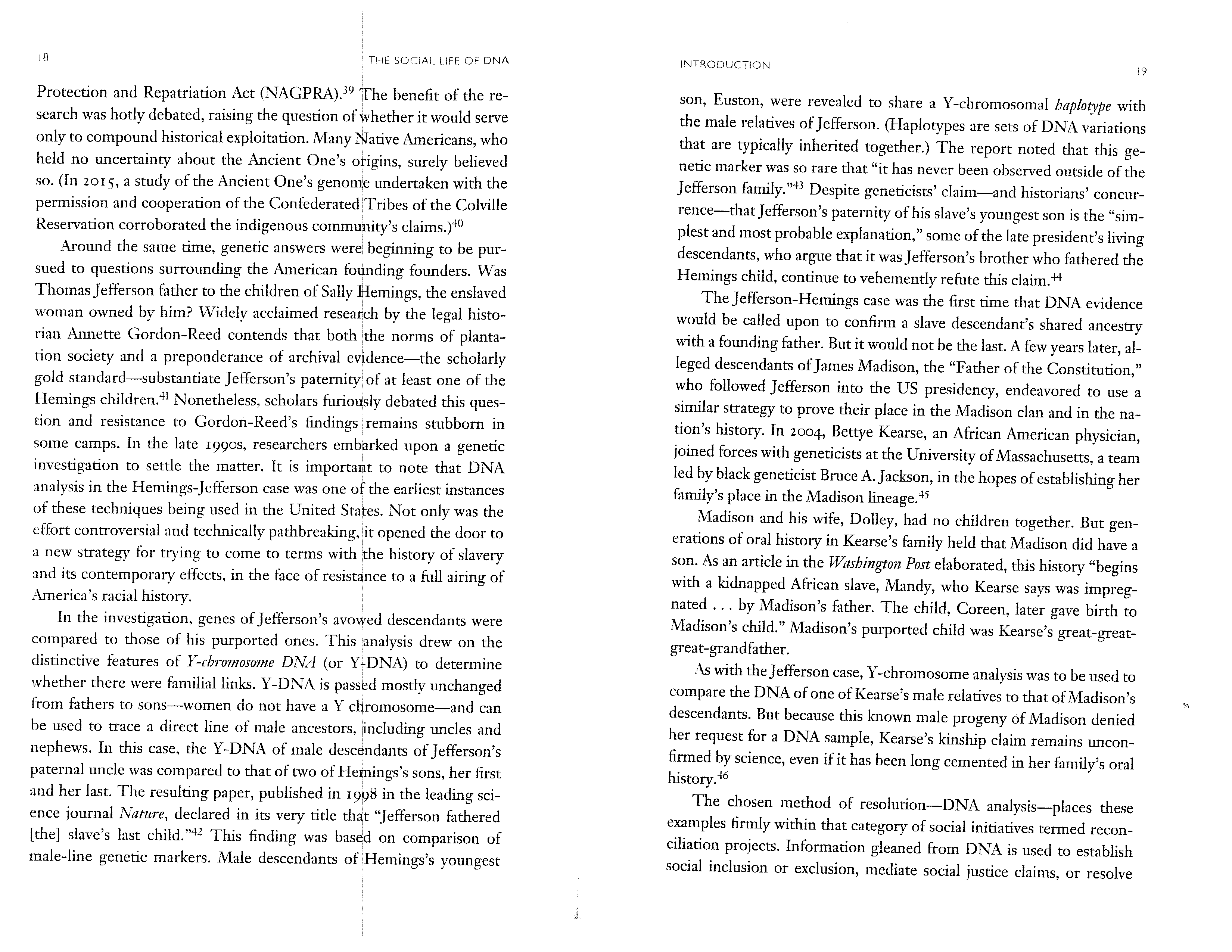 Genealogist Alondra Nelson The Social Life of DNA Biography — page 11