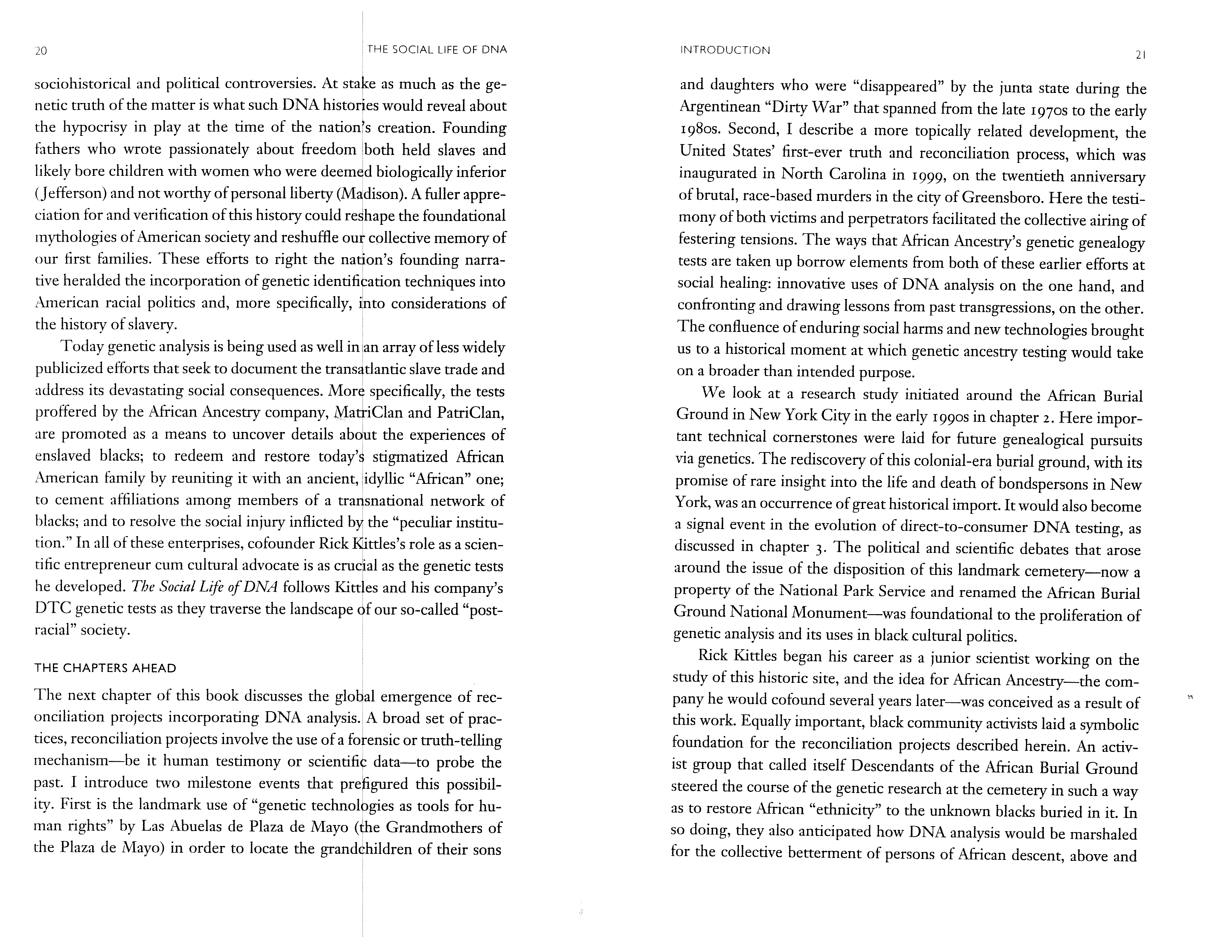 Genealogist Alondra Nelson The Social Life of DNA Biography — page 12