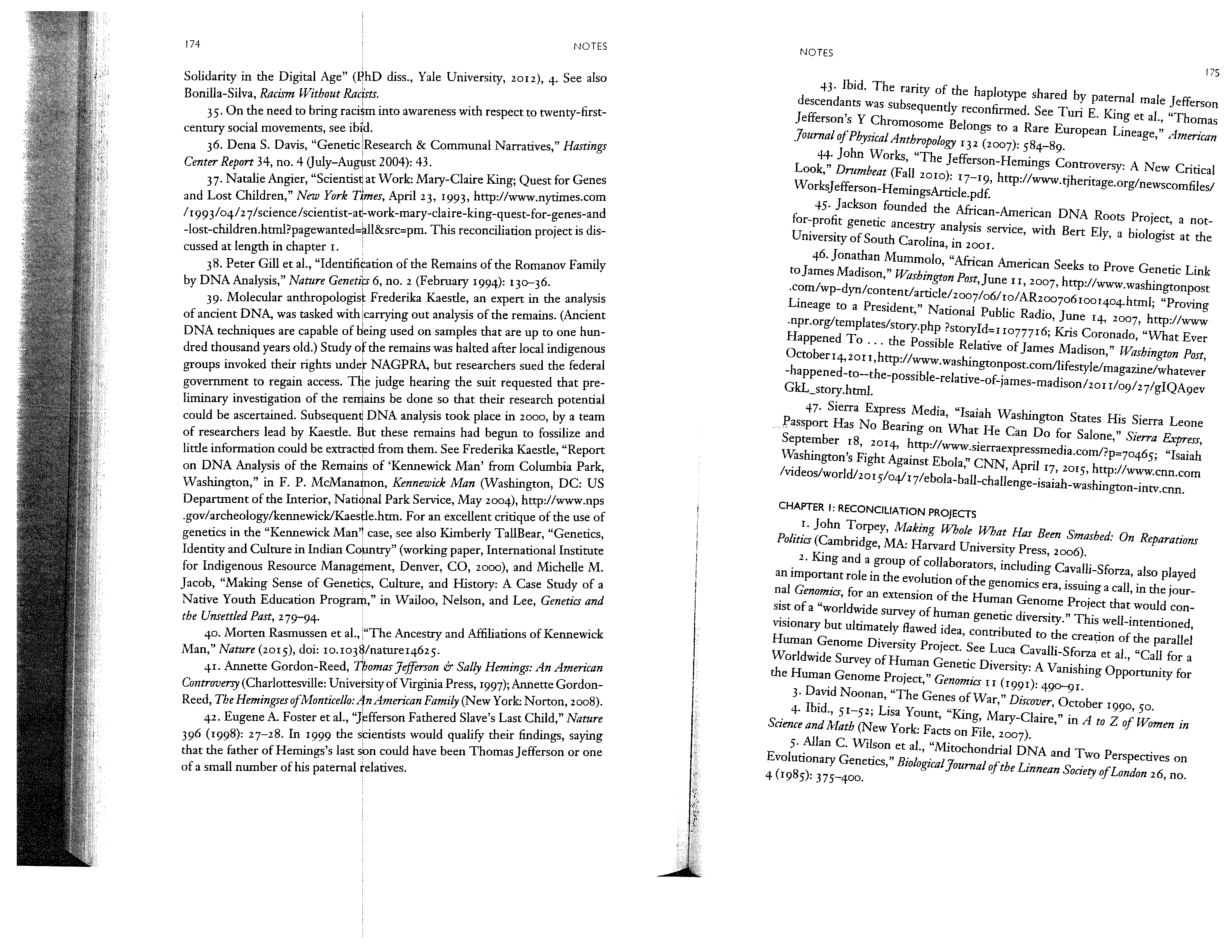 Genealogist Alondra Nelson The Social Life of DNA Biography — page 17