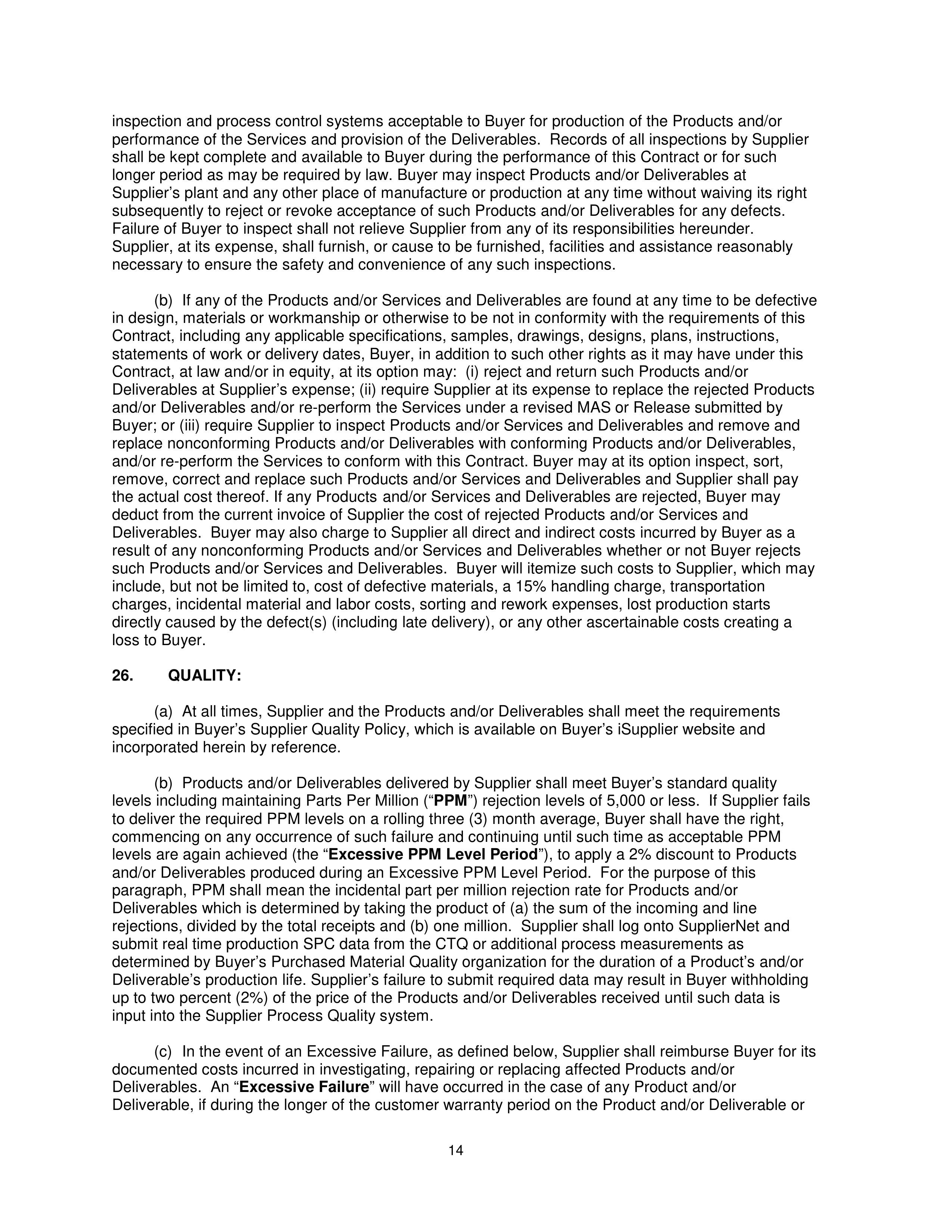 General Electric Company CONDITIONS OF PURCHASE — page 14