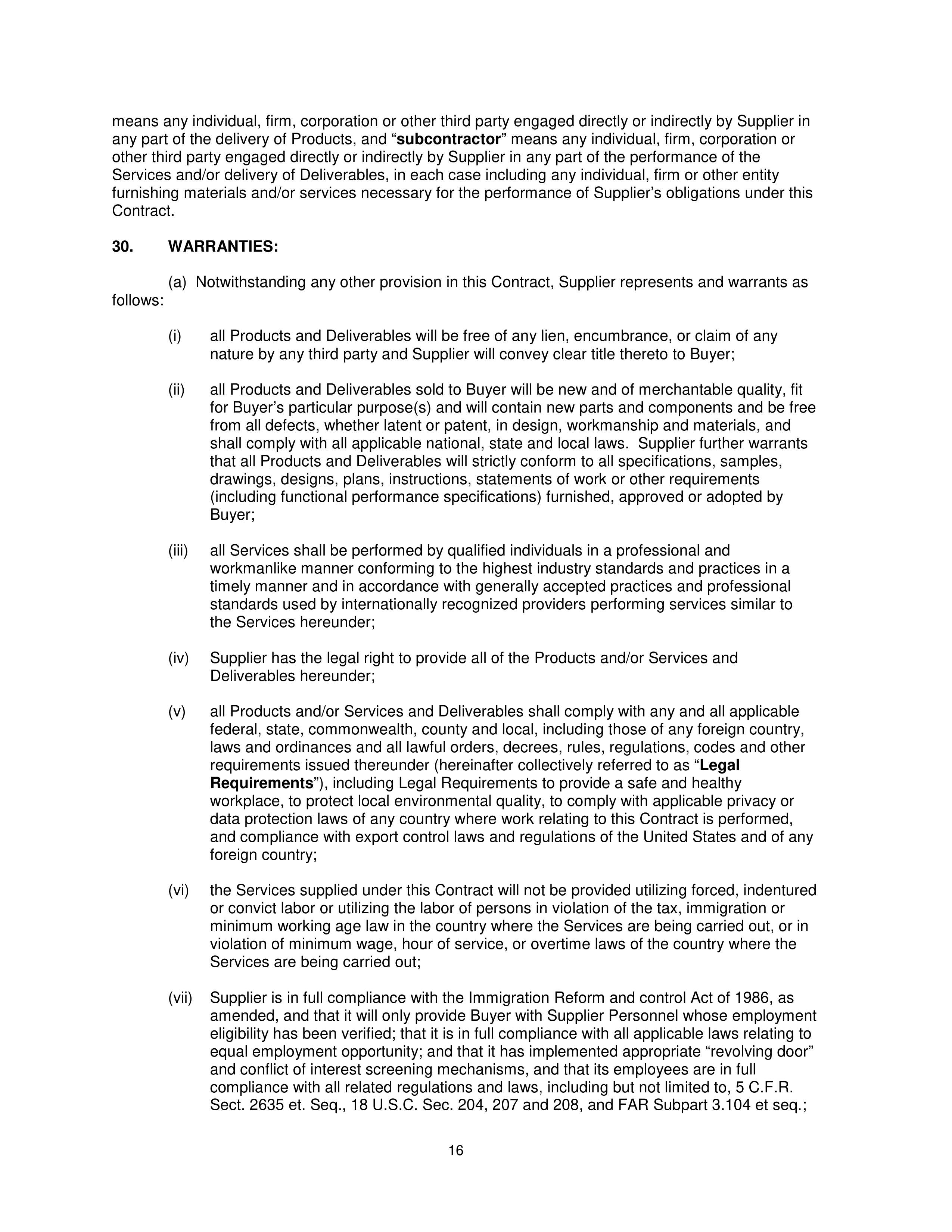 General Electric Company CONDITIONS OF PURCHASE — page 16