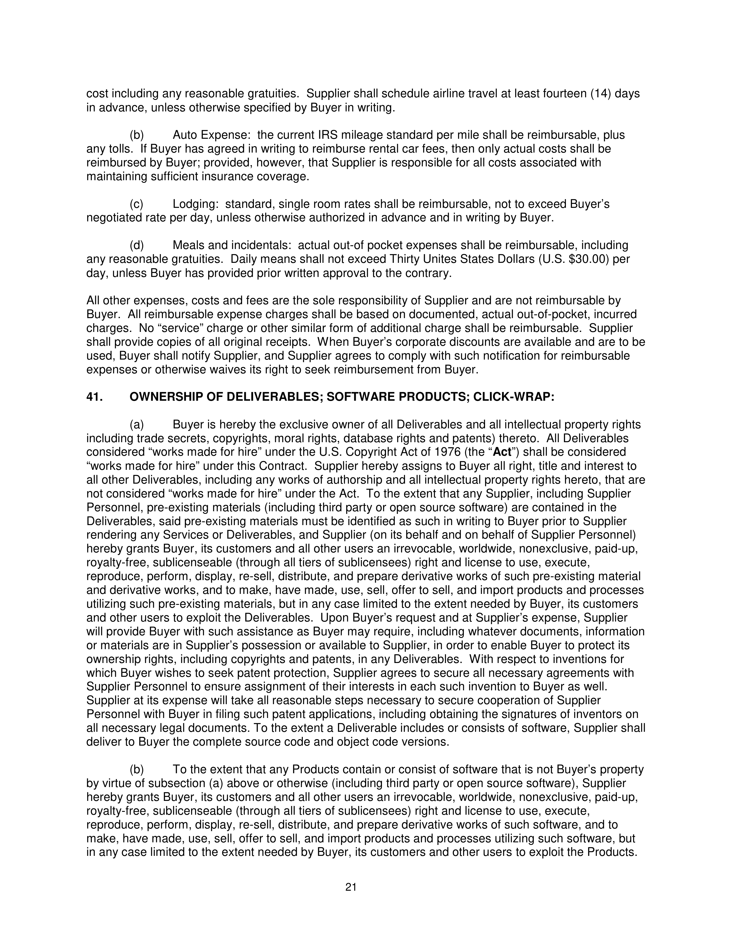 General Electric Company CONDITIONS OF PURCHASE — page 21