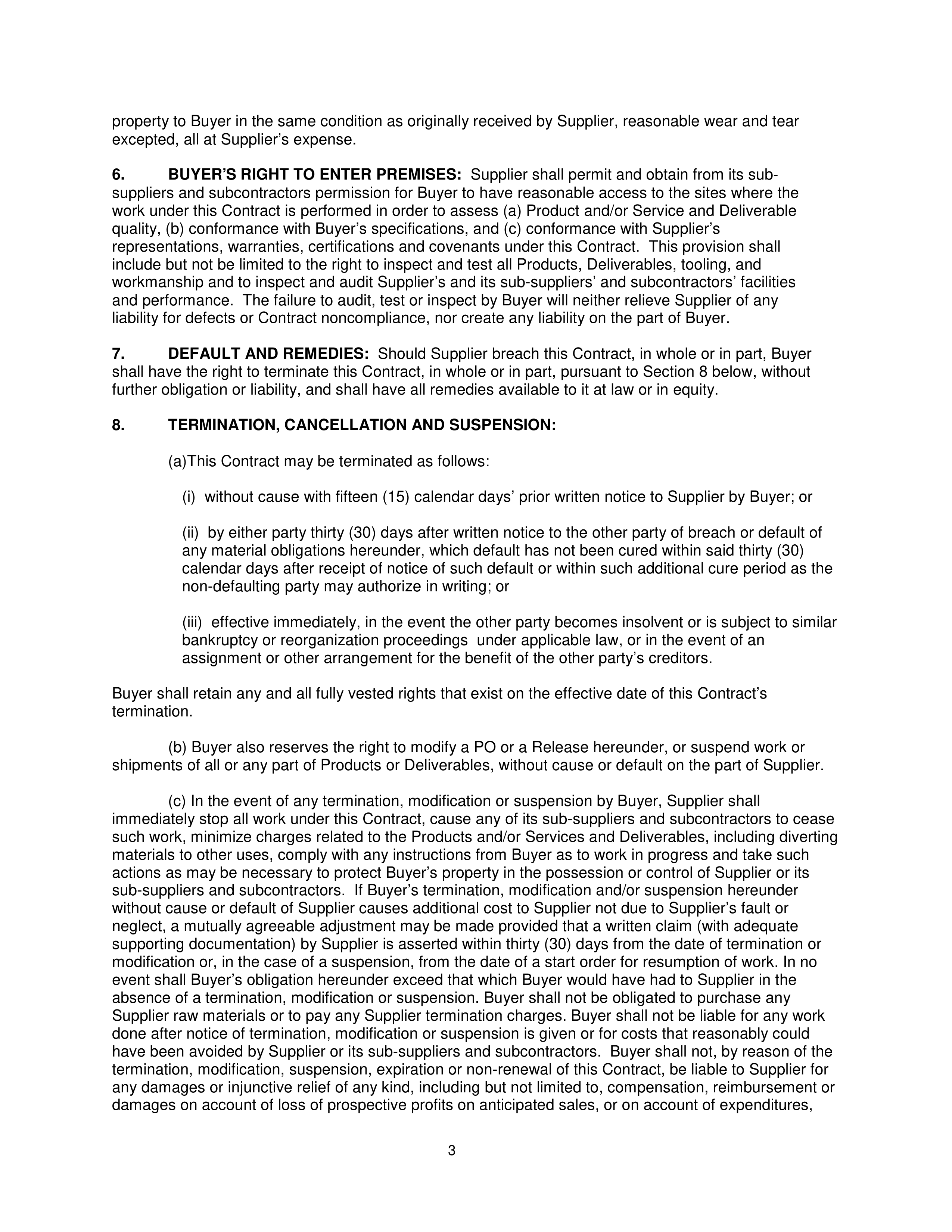 General Electric Company CONDITIONS OF PURCHASE — page 3