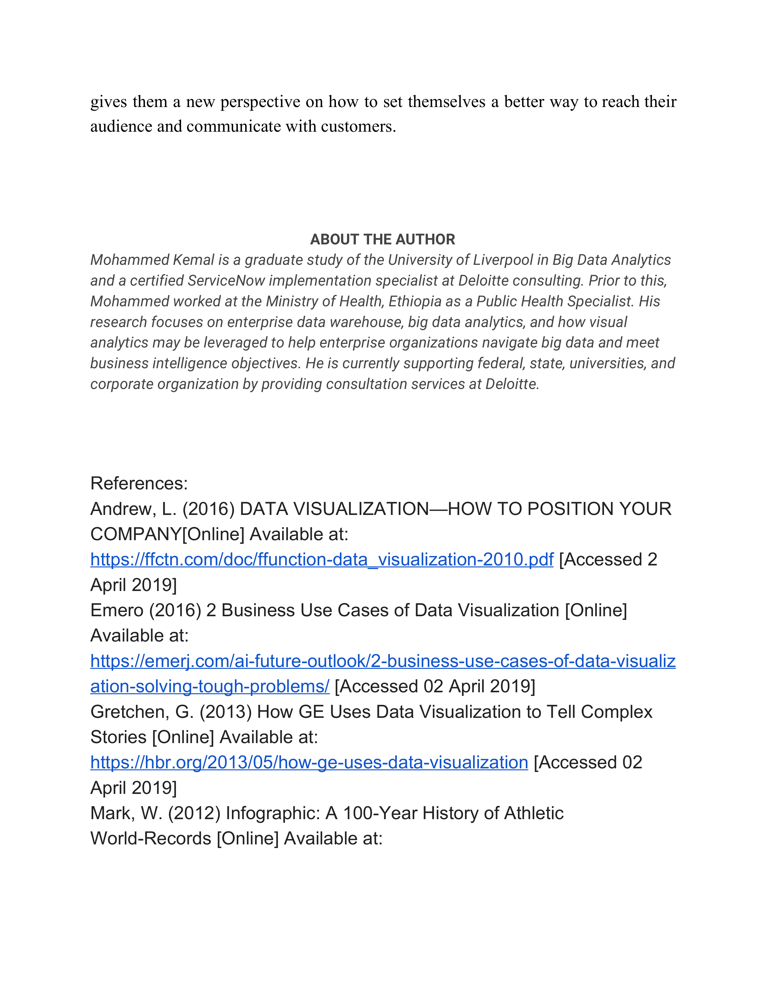 General Electric Data Visualization — page 8