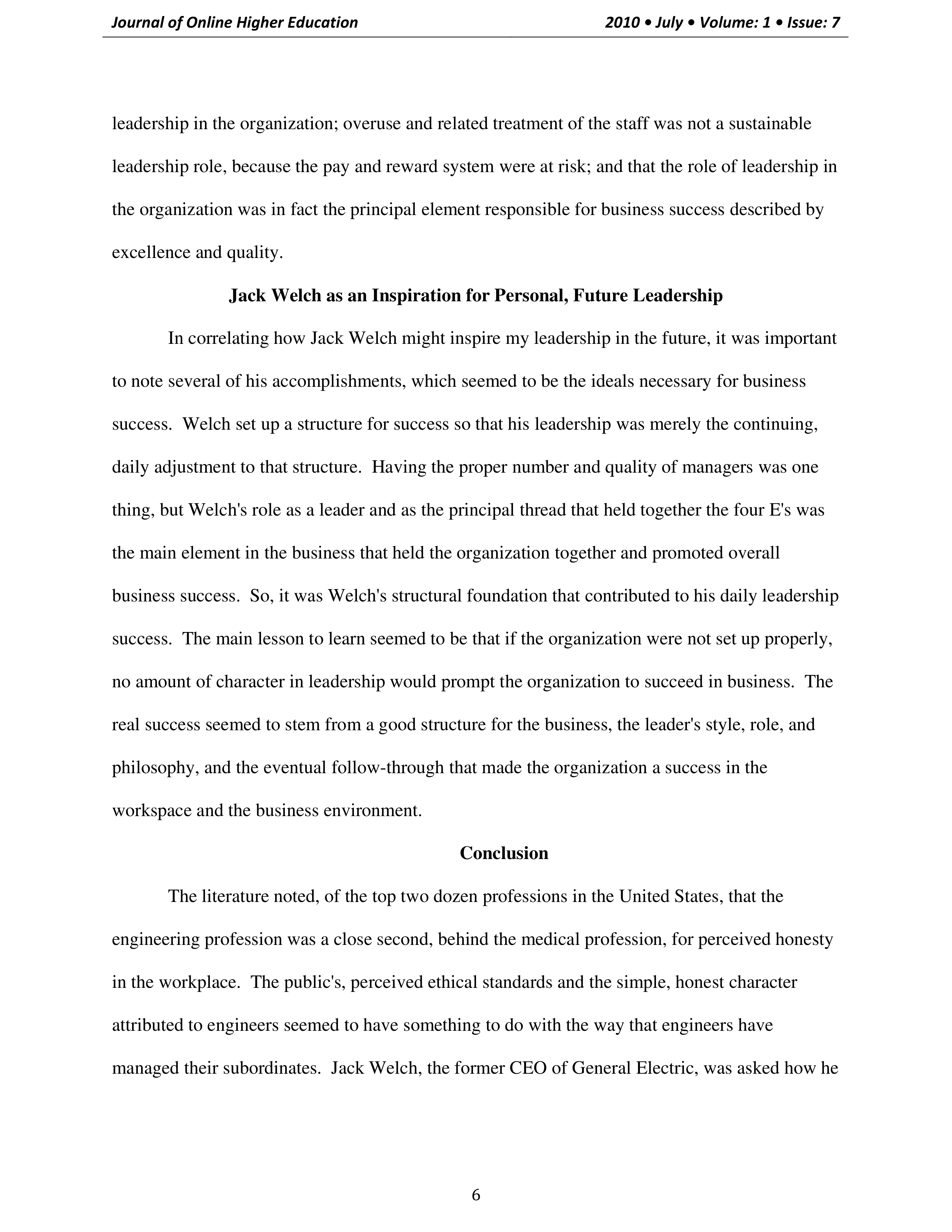 General Electric Leadership Skills — page 7