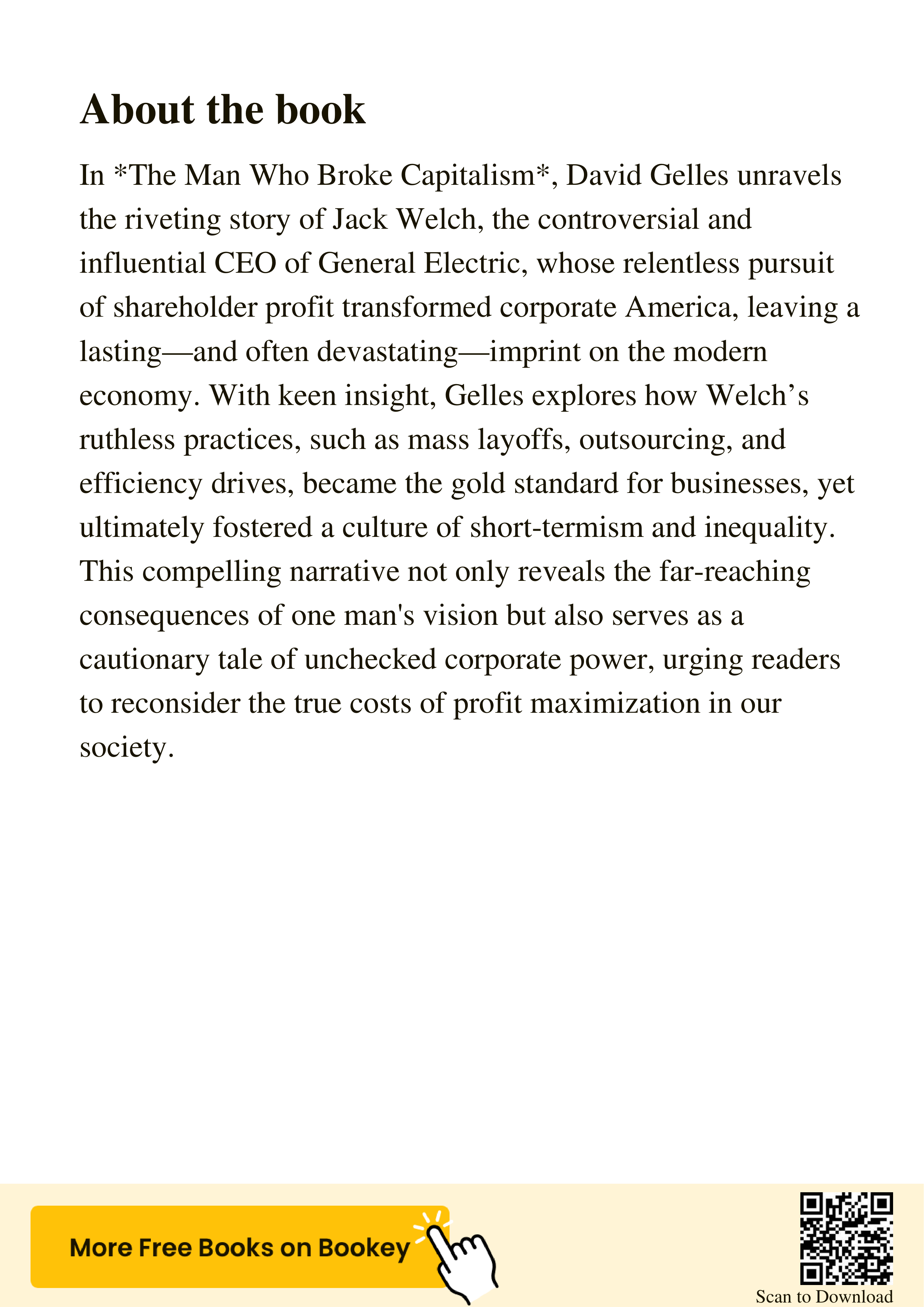 General Electric The Man Who Broke Capitalism Biography — page 3