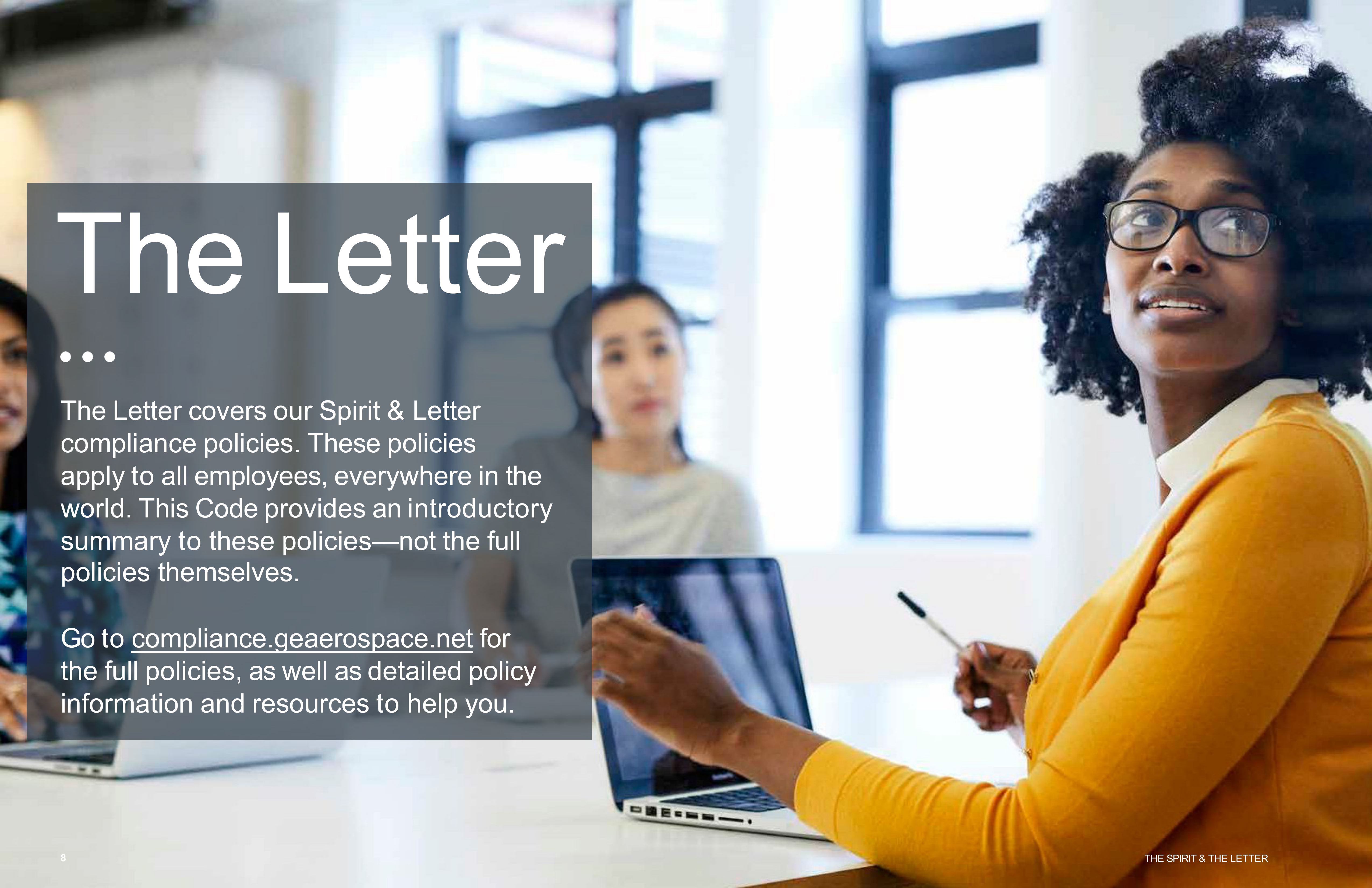 General Electric The Spirit & The Letter Handbook — page 8