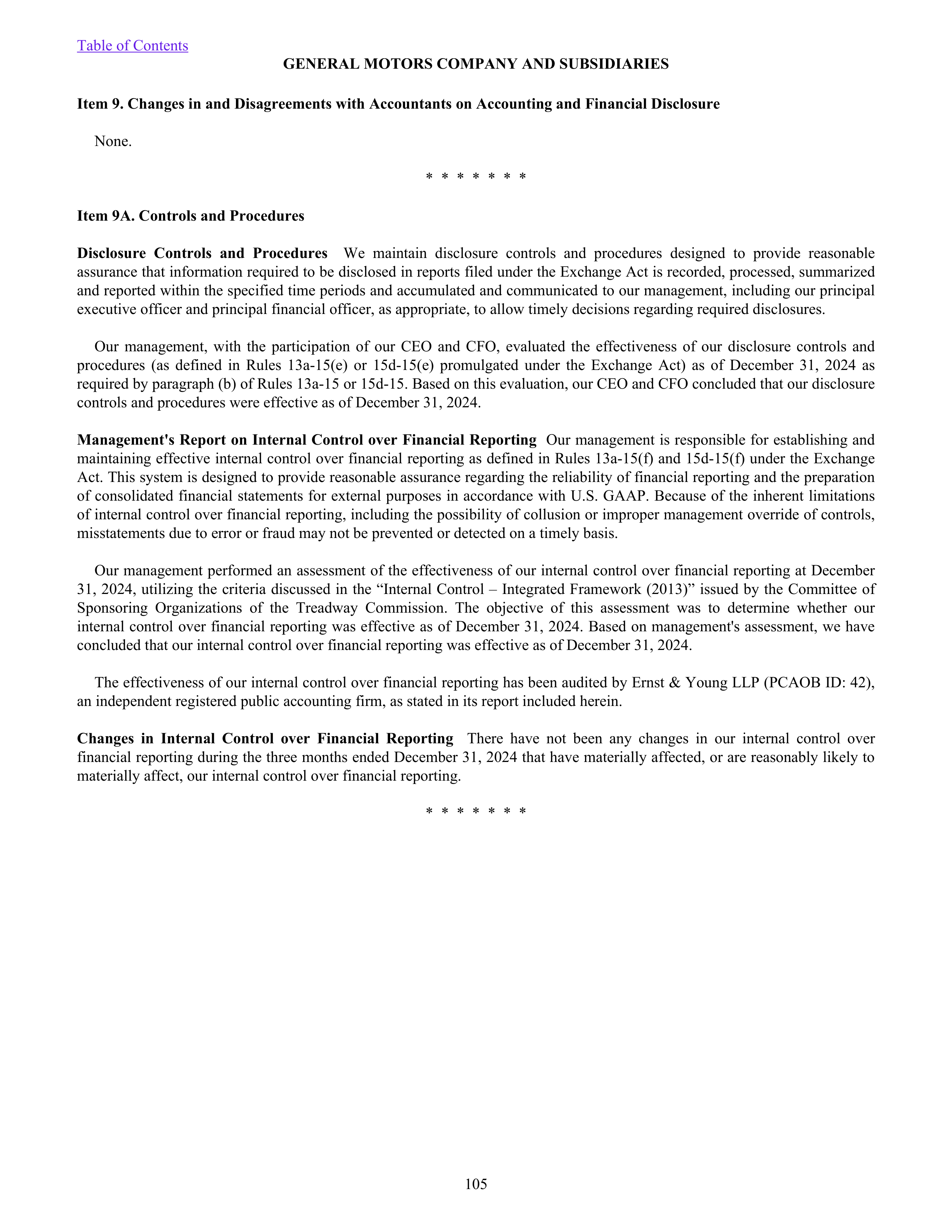 General Motors Annual Report — page 110