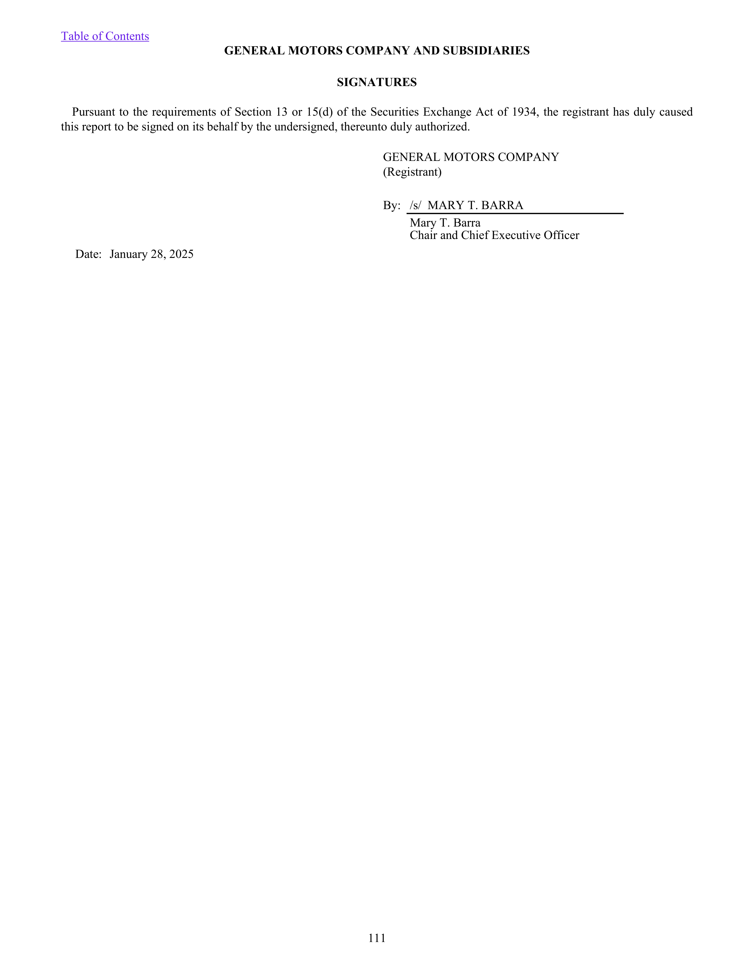 General Motors Annual Report — page 116