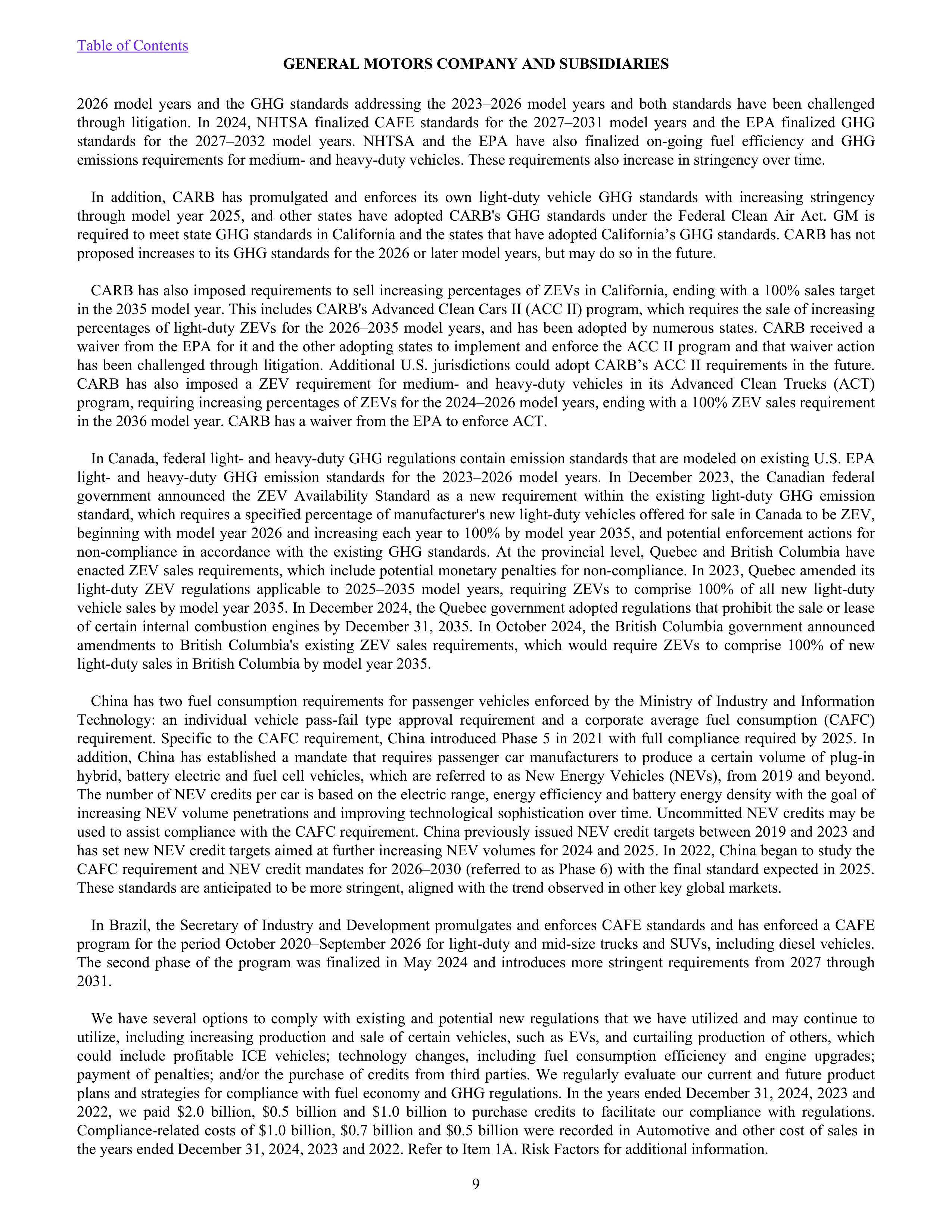 General Motors Annual Report — page 14
