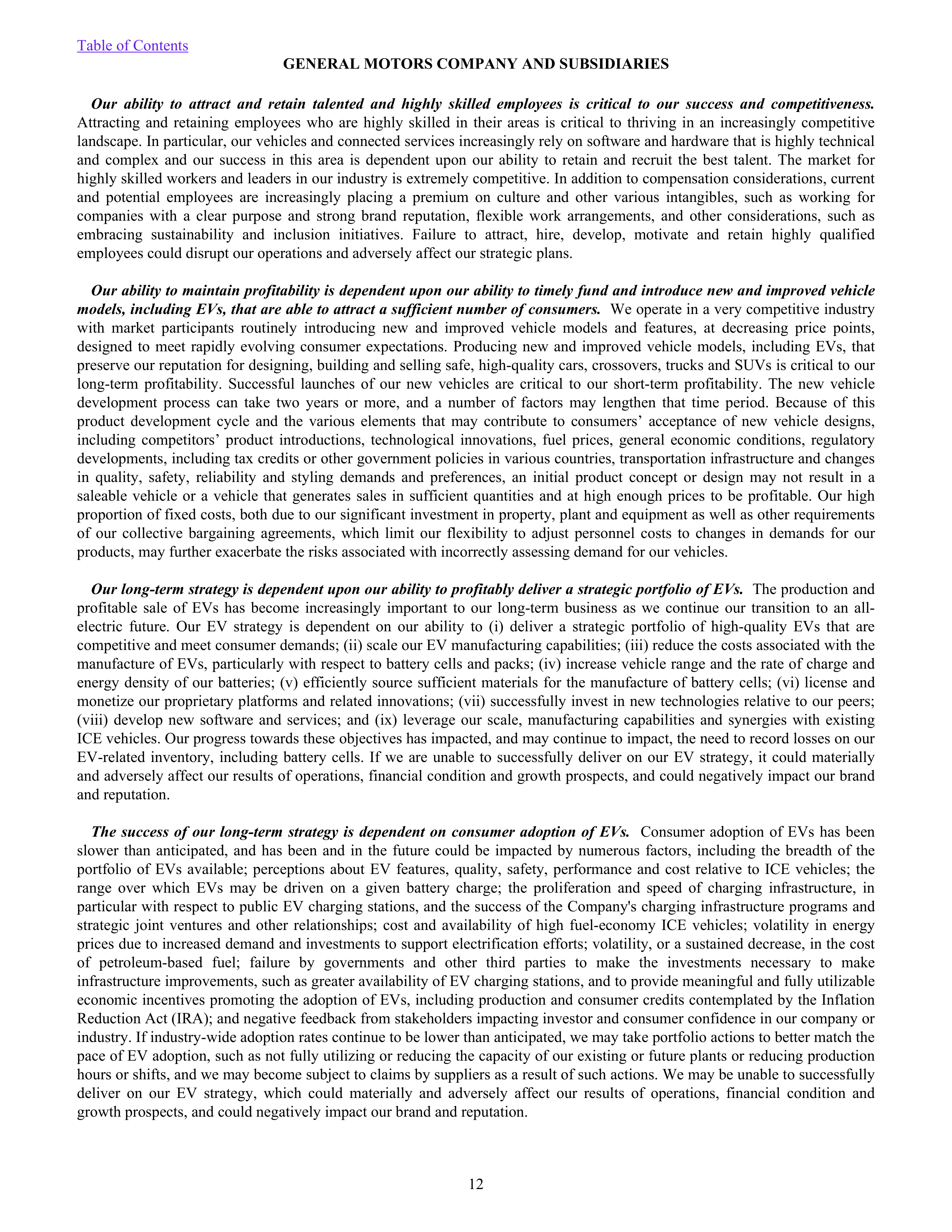 General Motors Annual Report — page 17