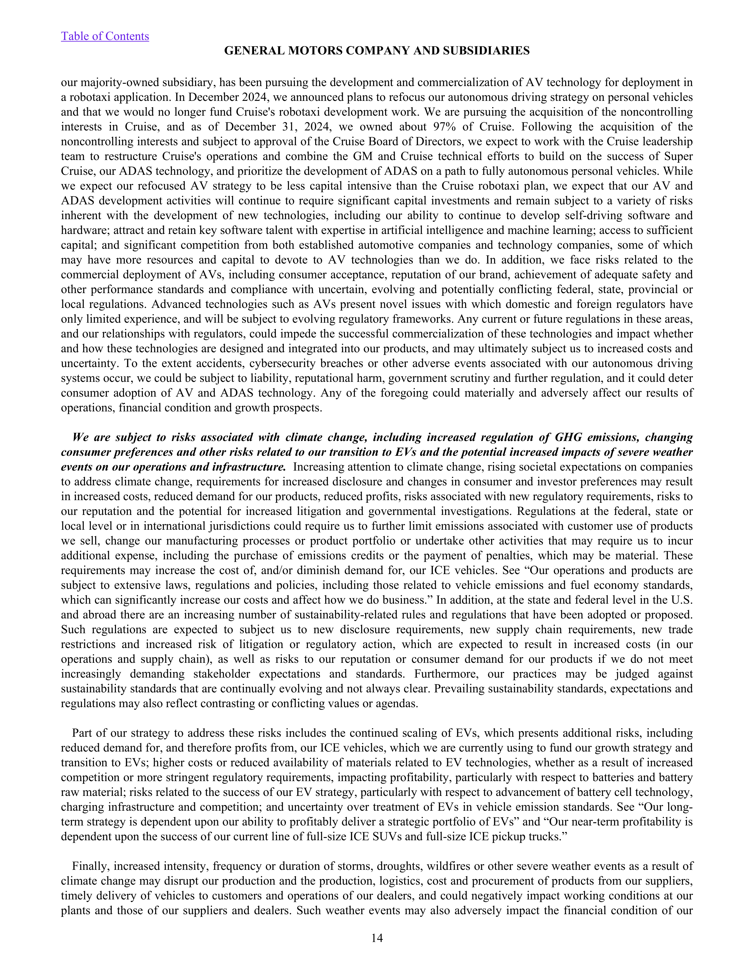 General Motors Annual Report — page 19