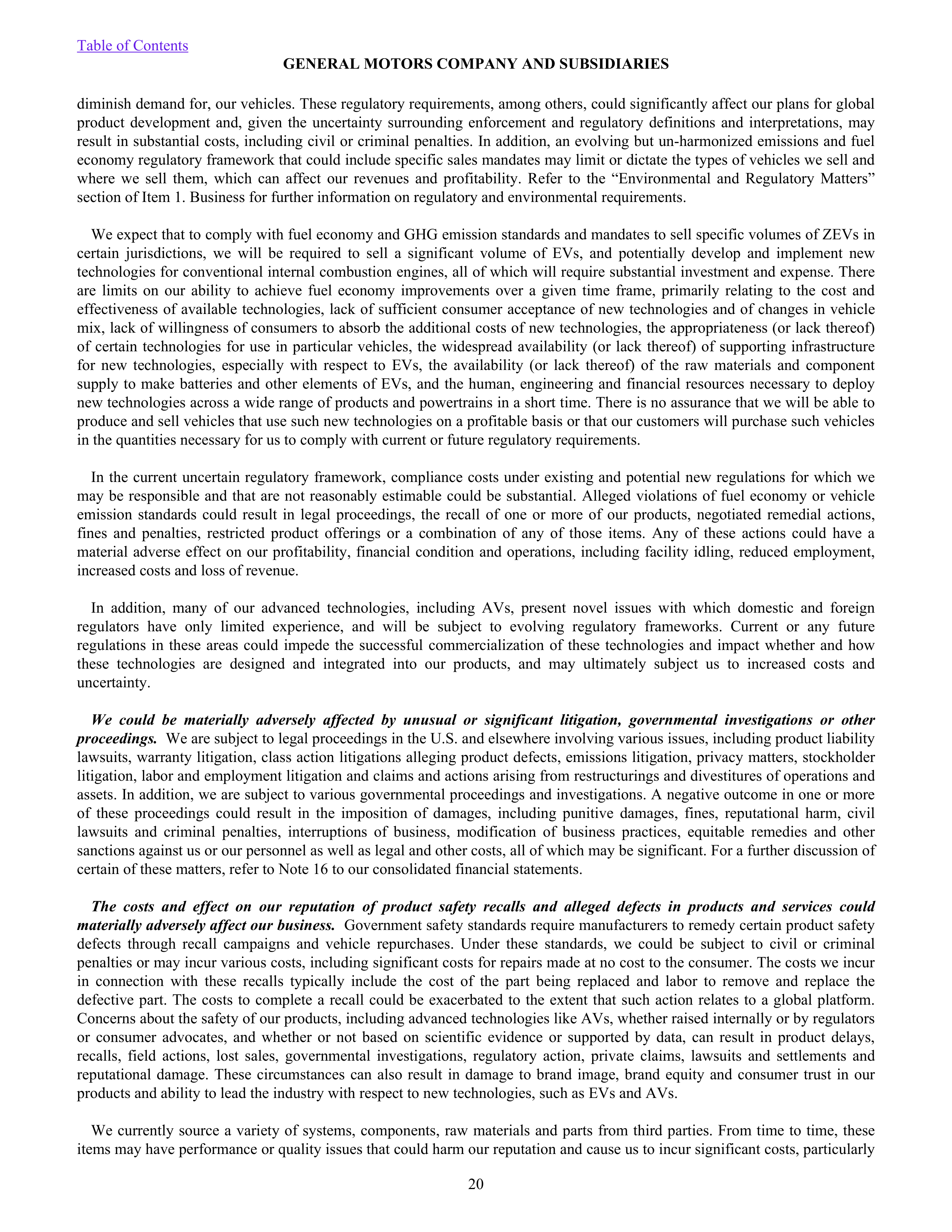 General Motors Annual Report — page 25
