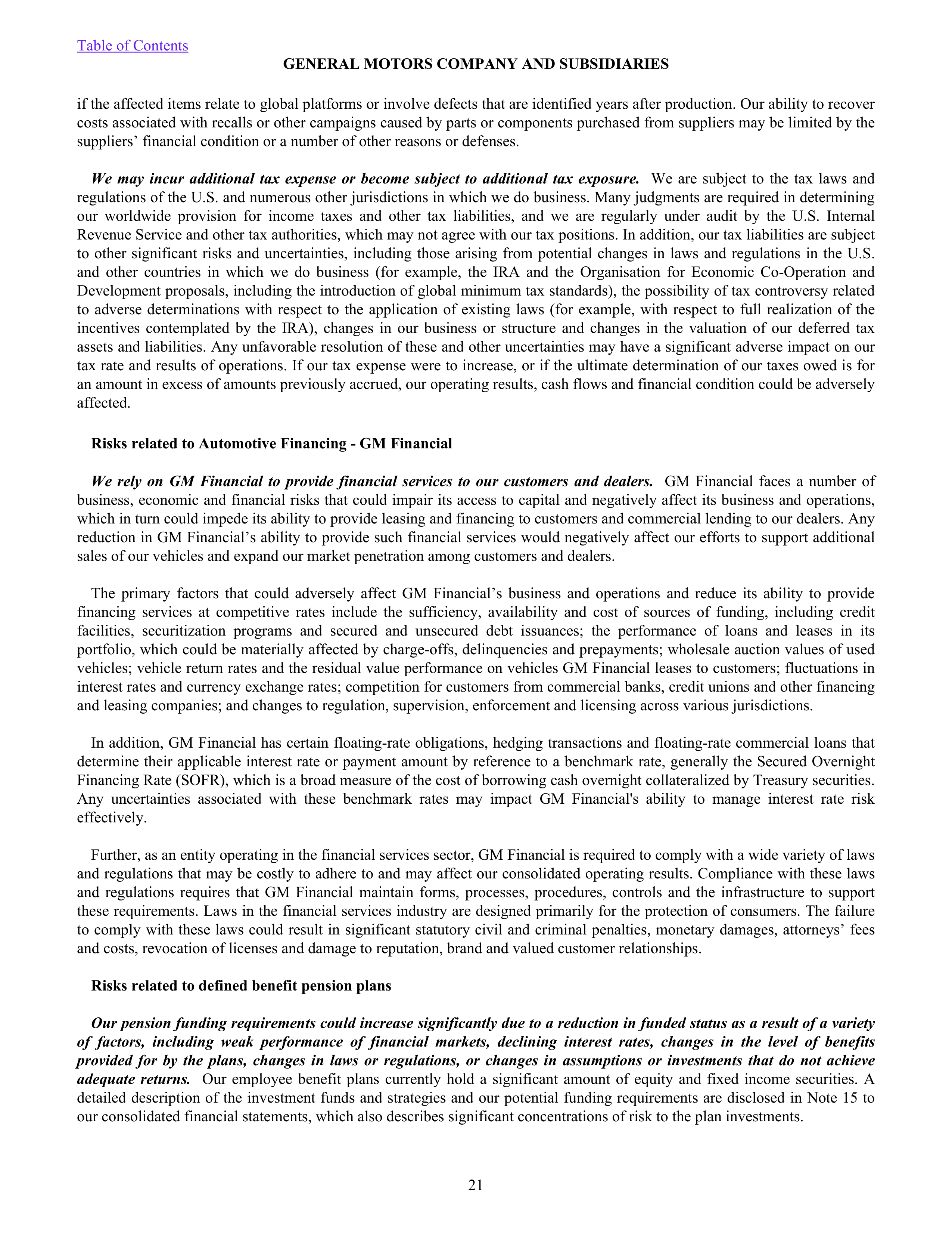 General Motors Annual Report — page 26