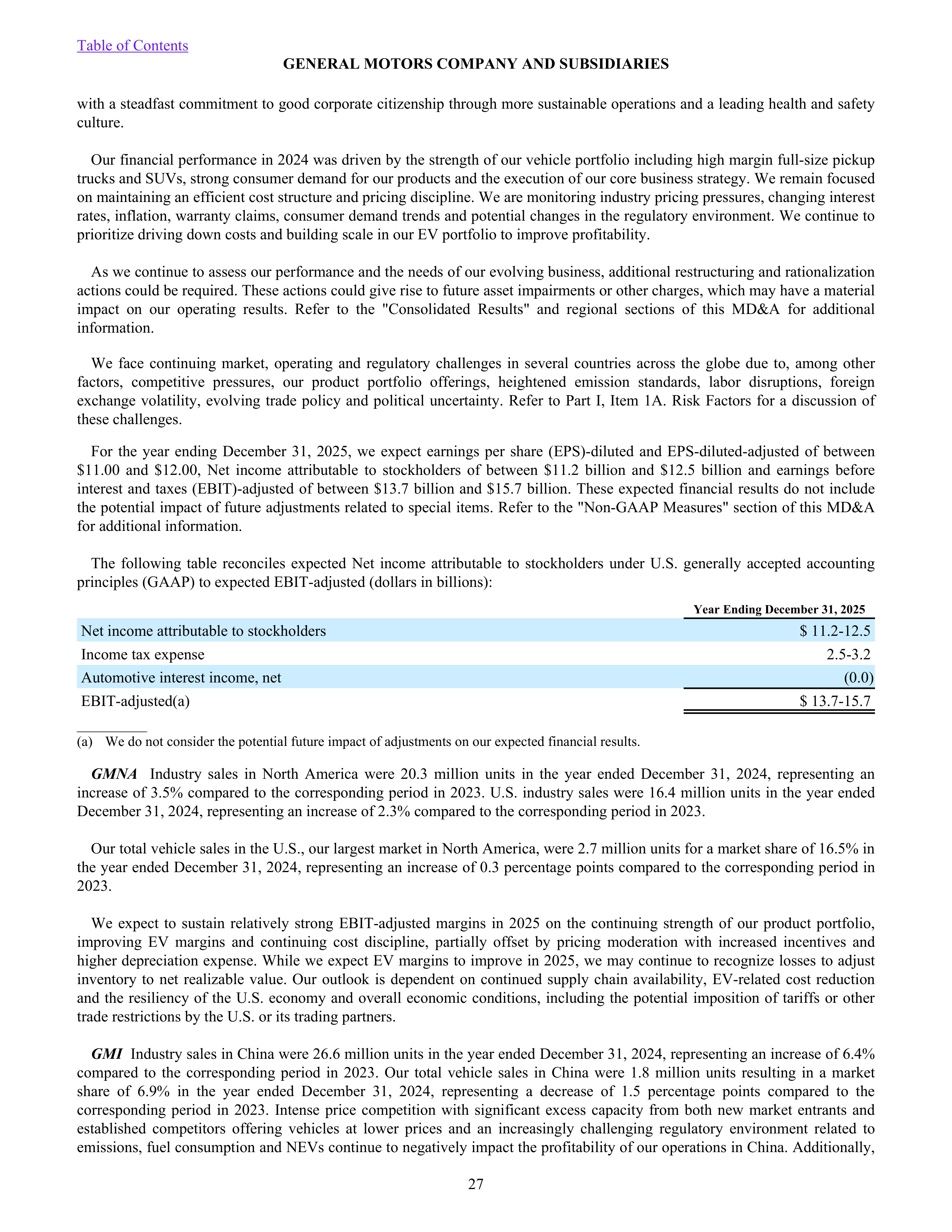 General Motors Annual Report — page 32