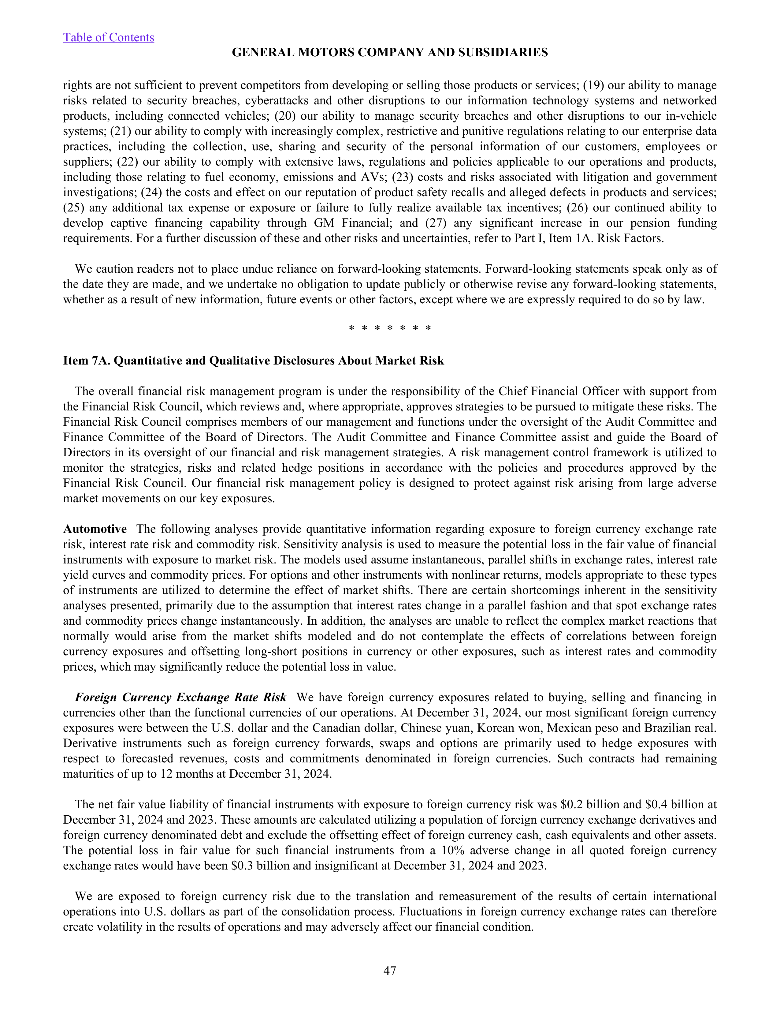 General Motors Annual Report — page 52