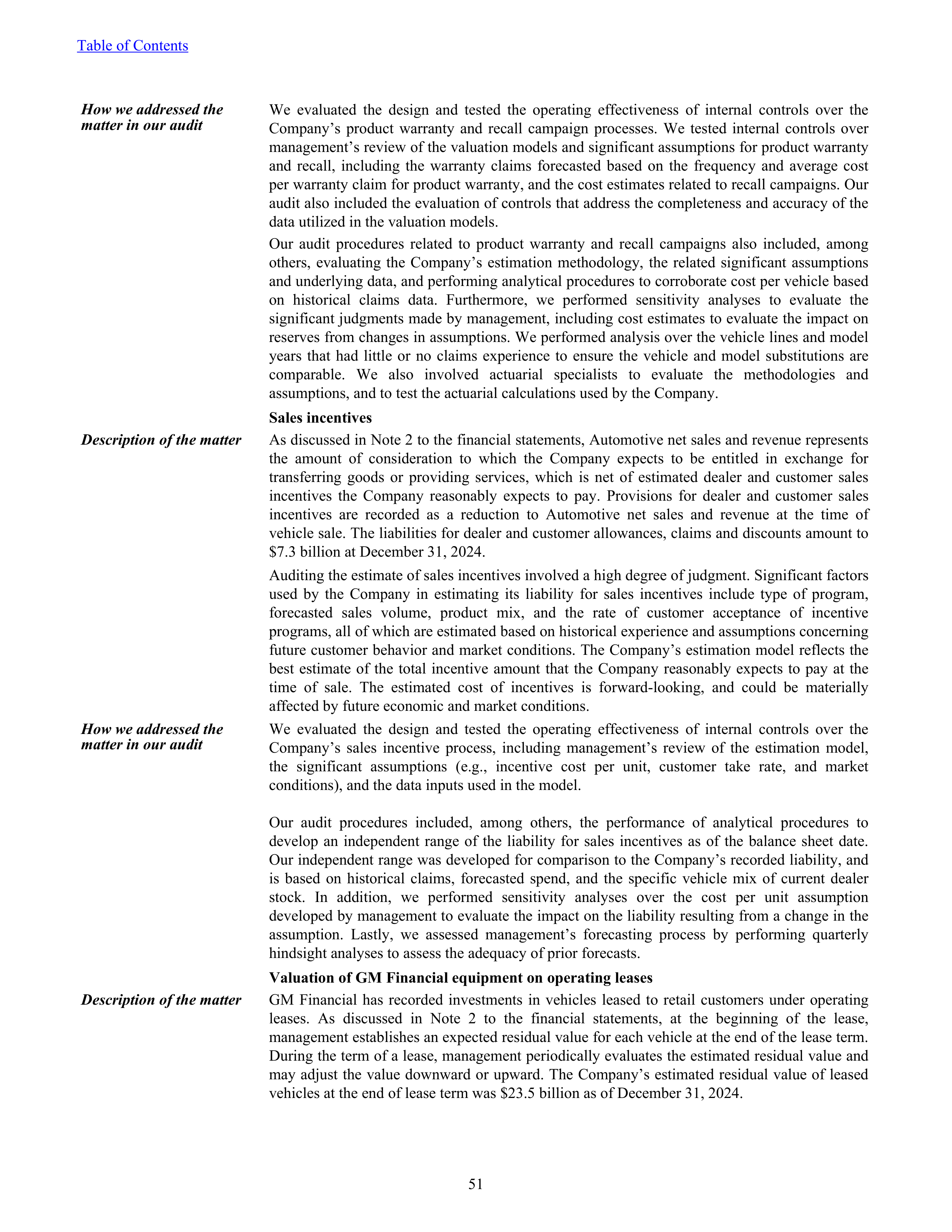 General Motors Annual Report — page 56