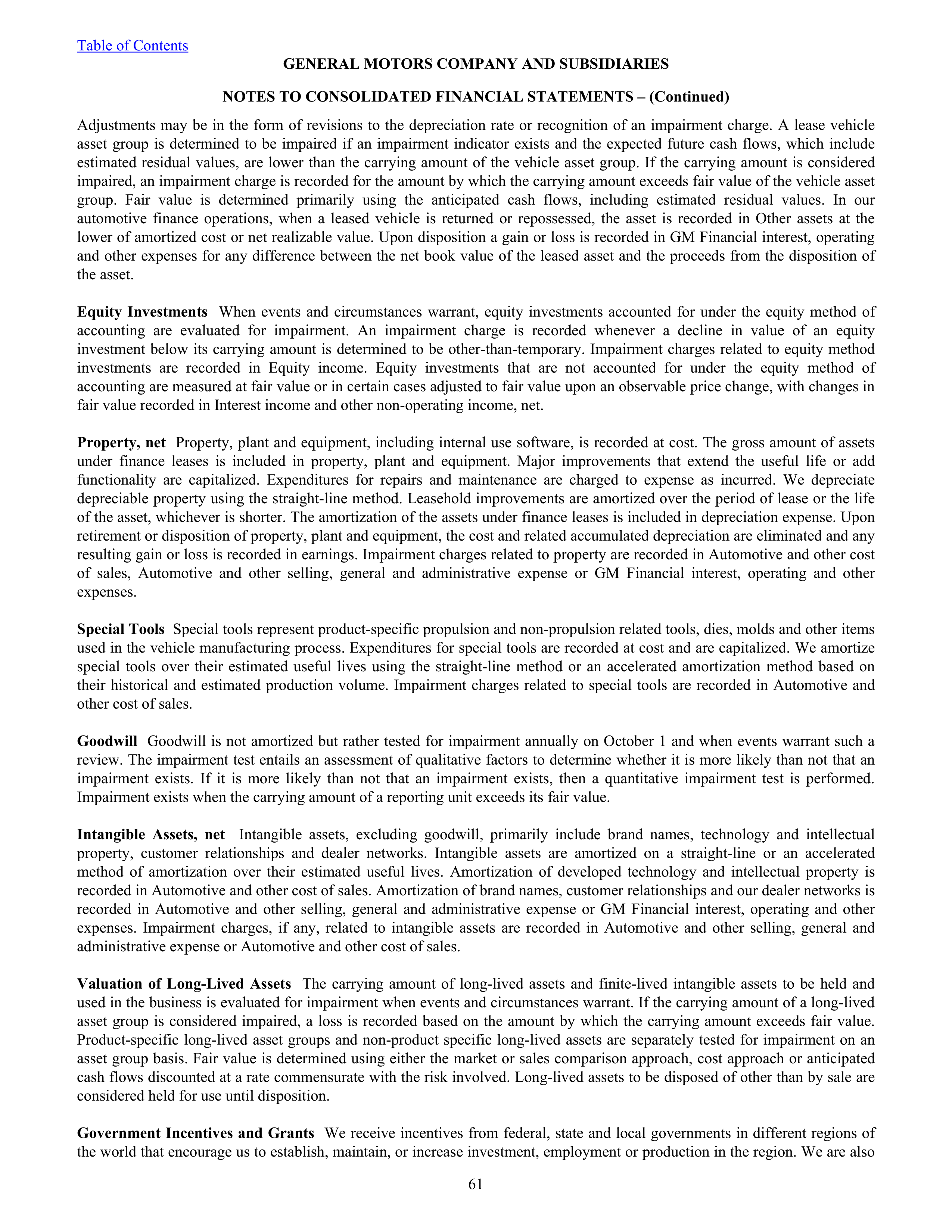 General Motors Annual Report — page 66