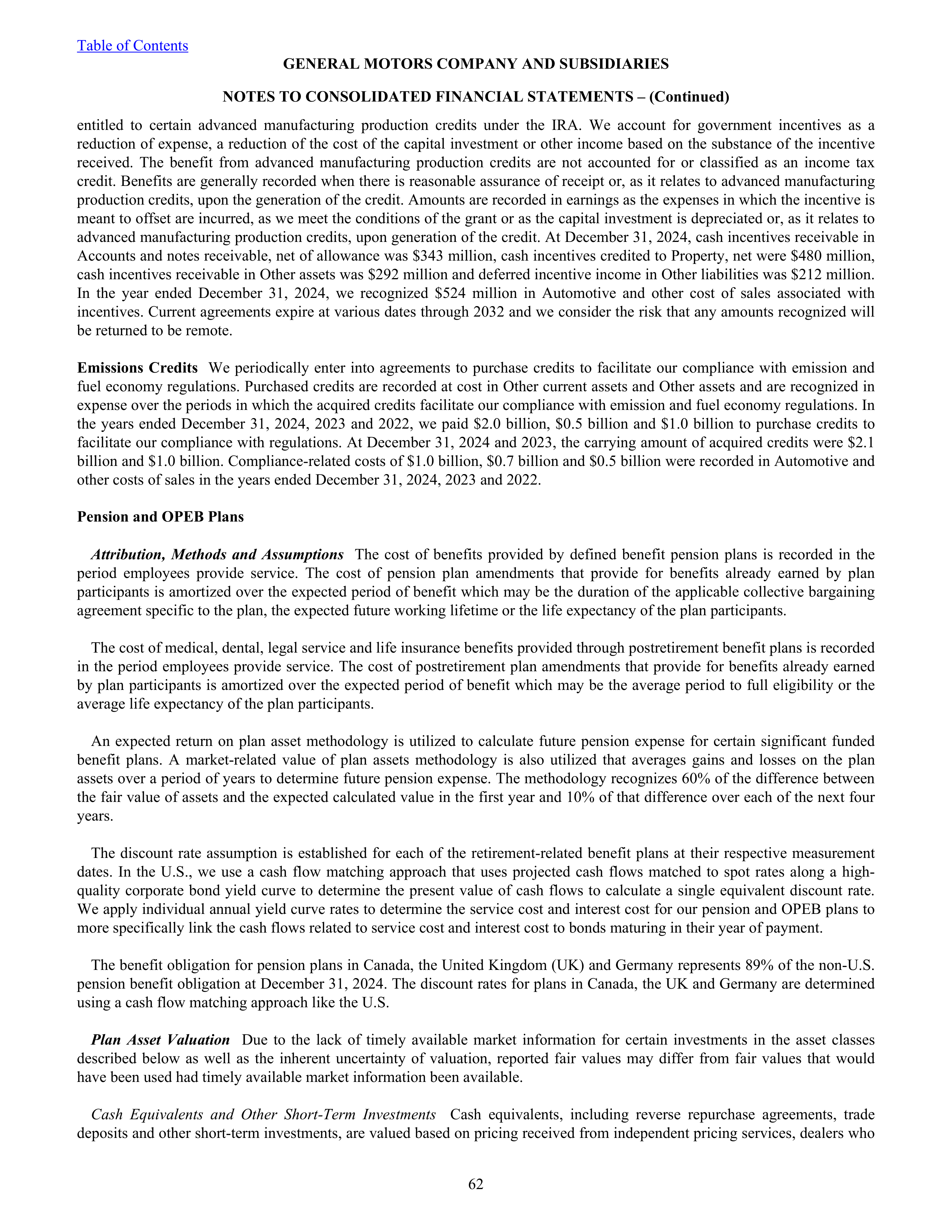 General Motors Annual Report — page 67