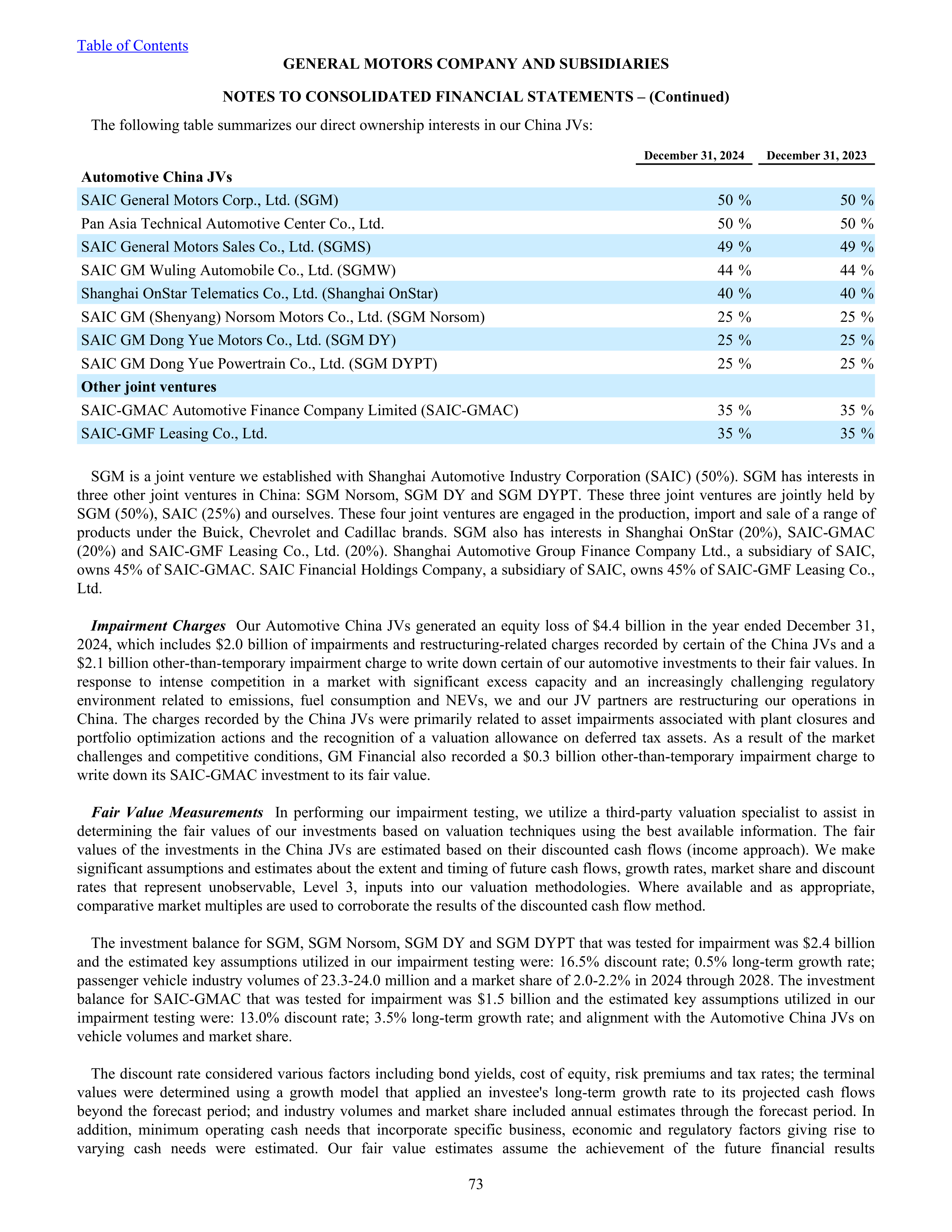 General Motors Annual Report — page 78