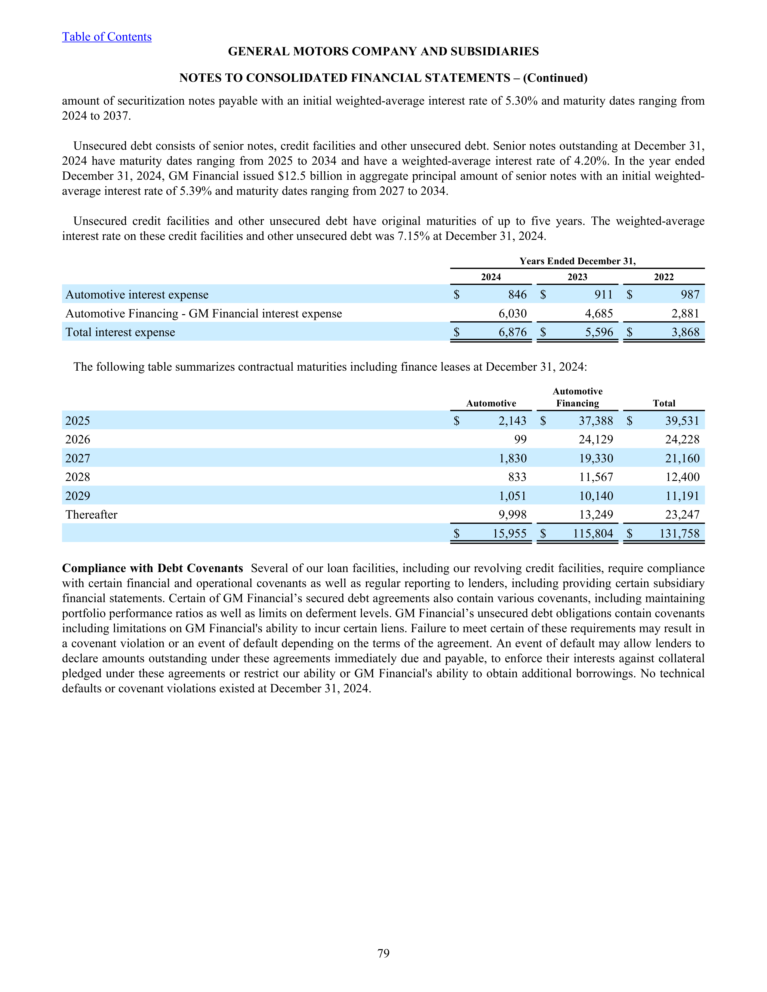 General Motors Annual Report — page 84