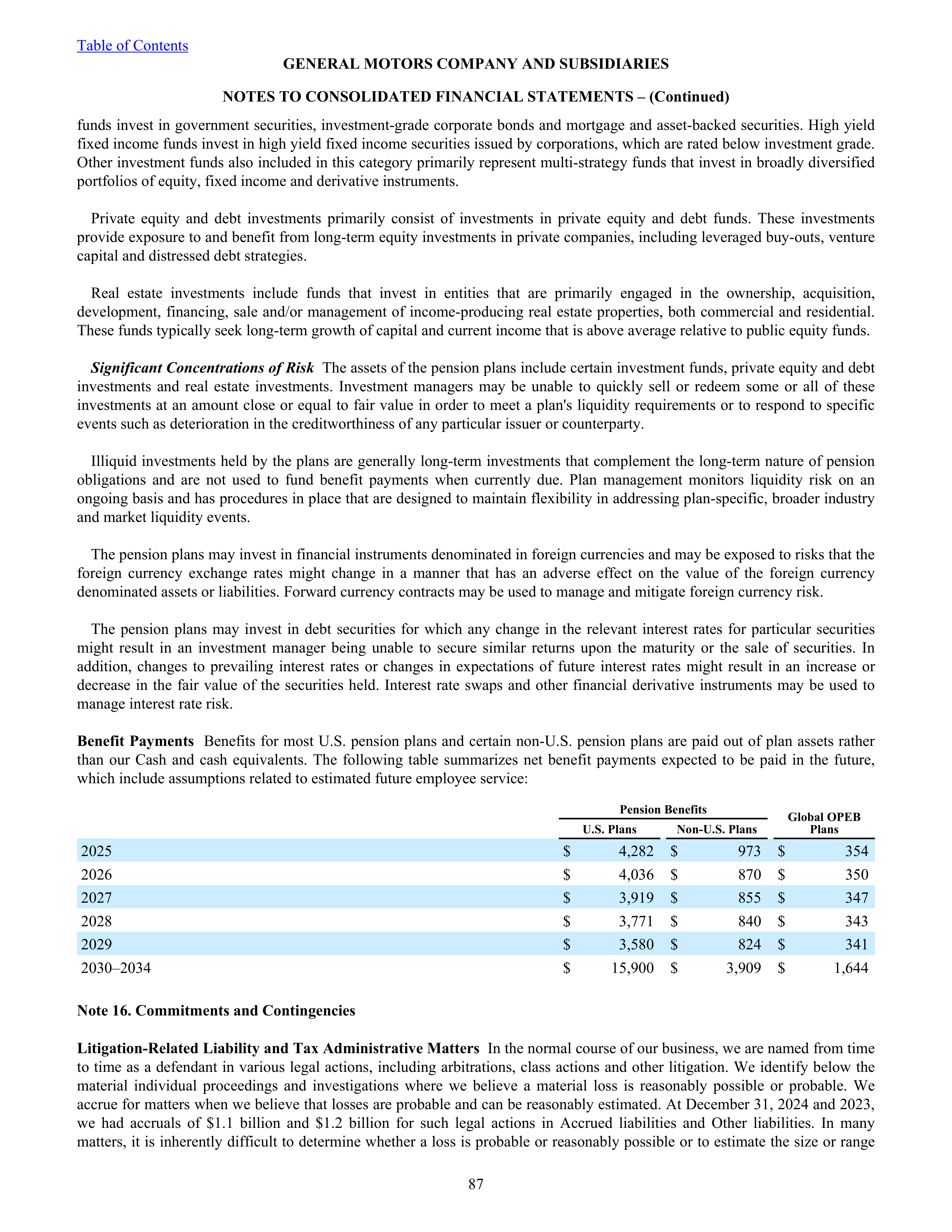 General Motors Annual Report — page 92