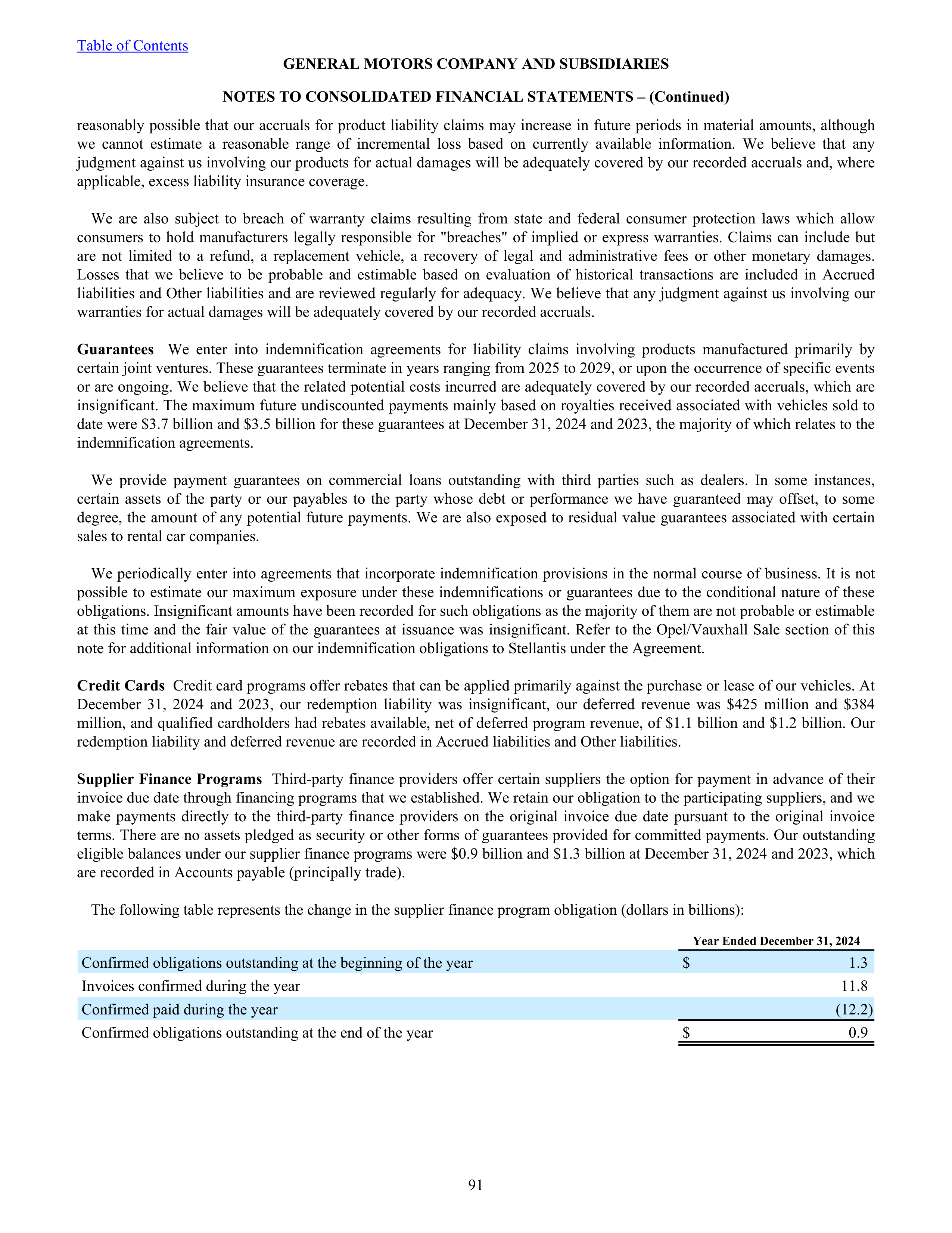 General Motors Annual Report — page 96