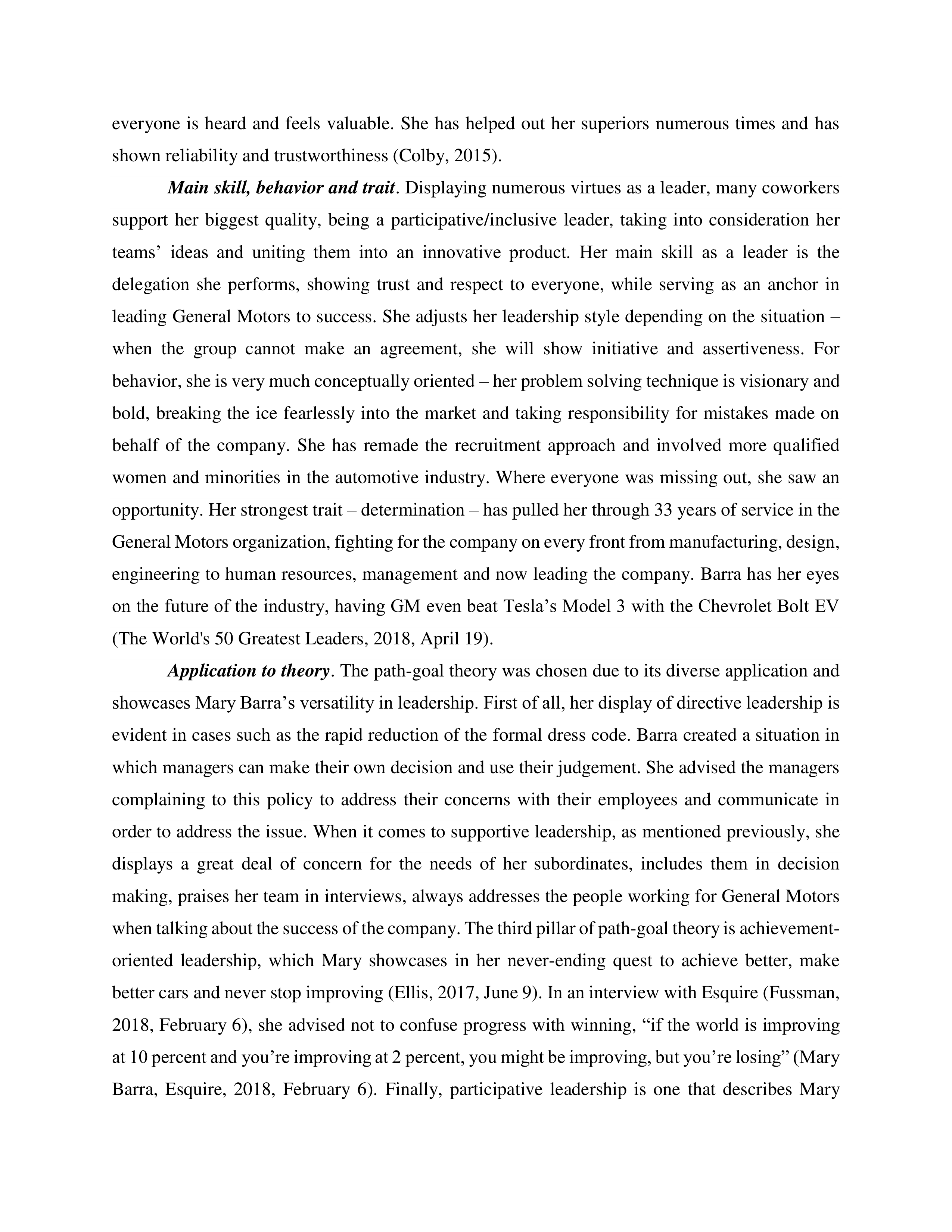 General Motors Leadership skills — page 7