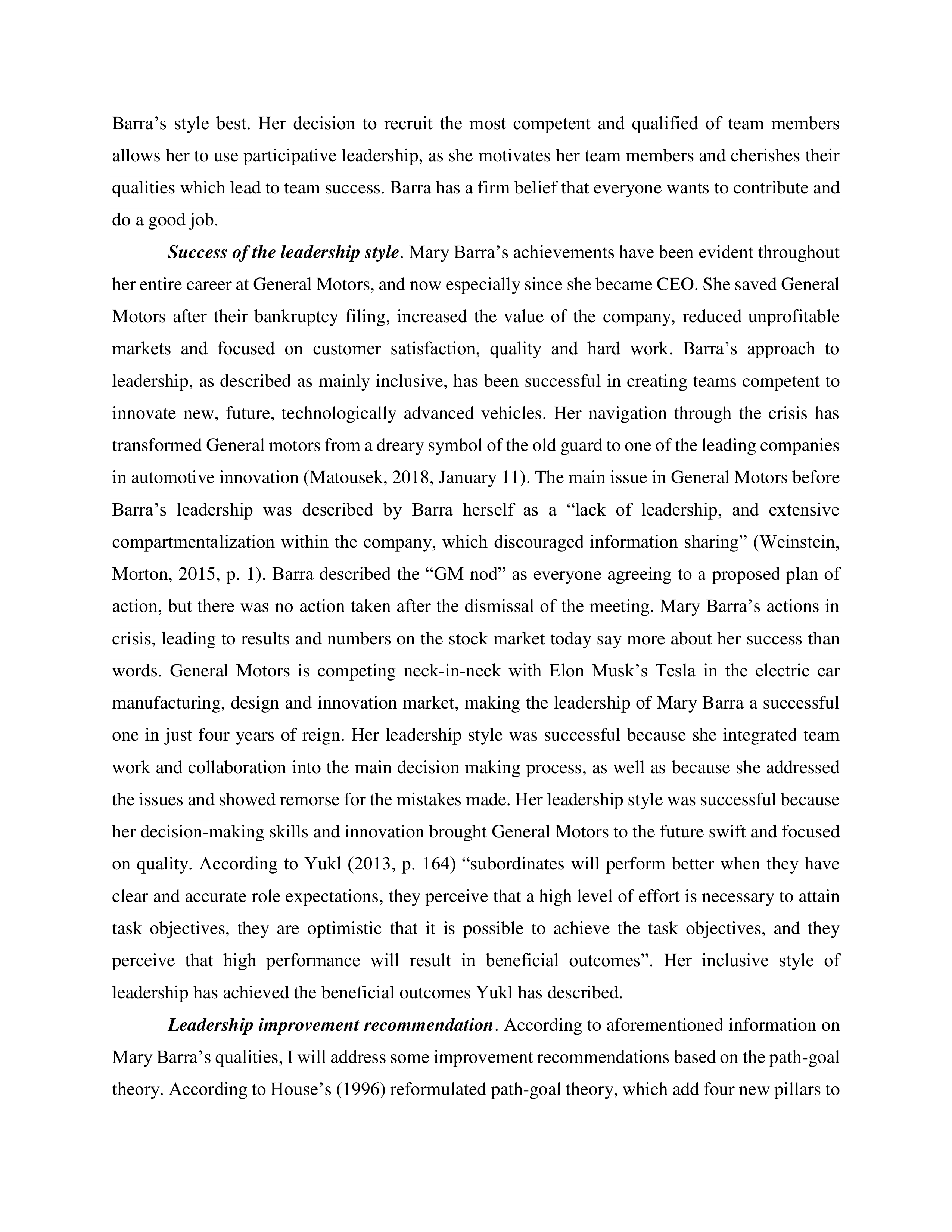 General Motors Leadership skills — page 8