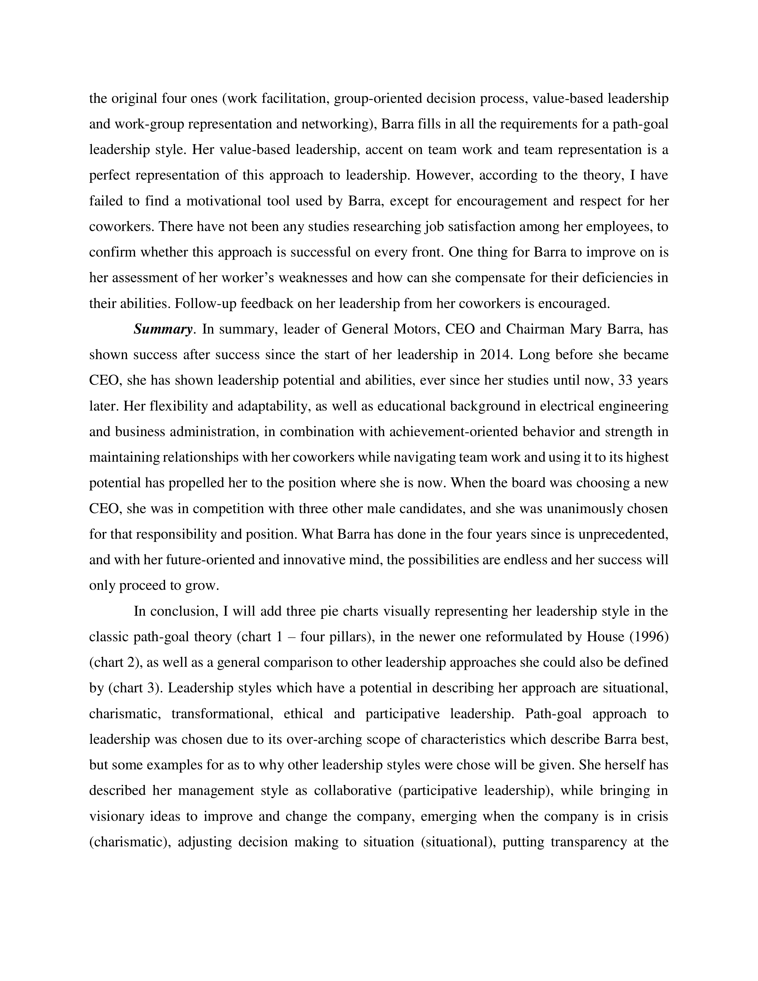 General Motors Leadership skills — page 9