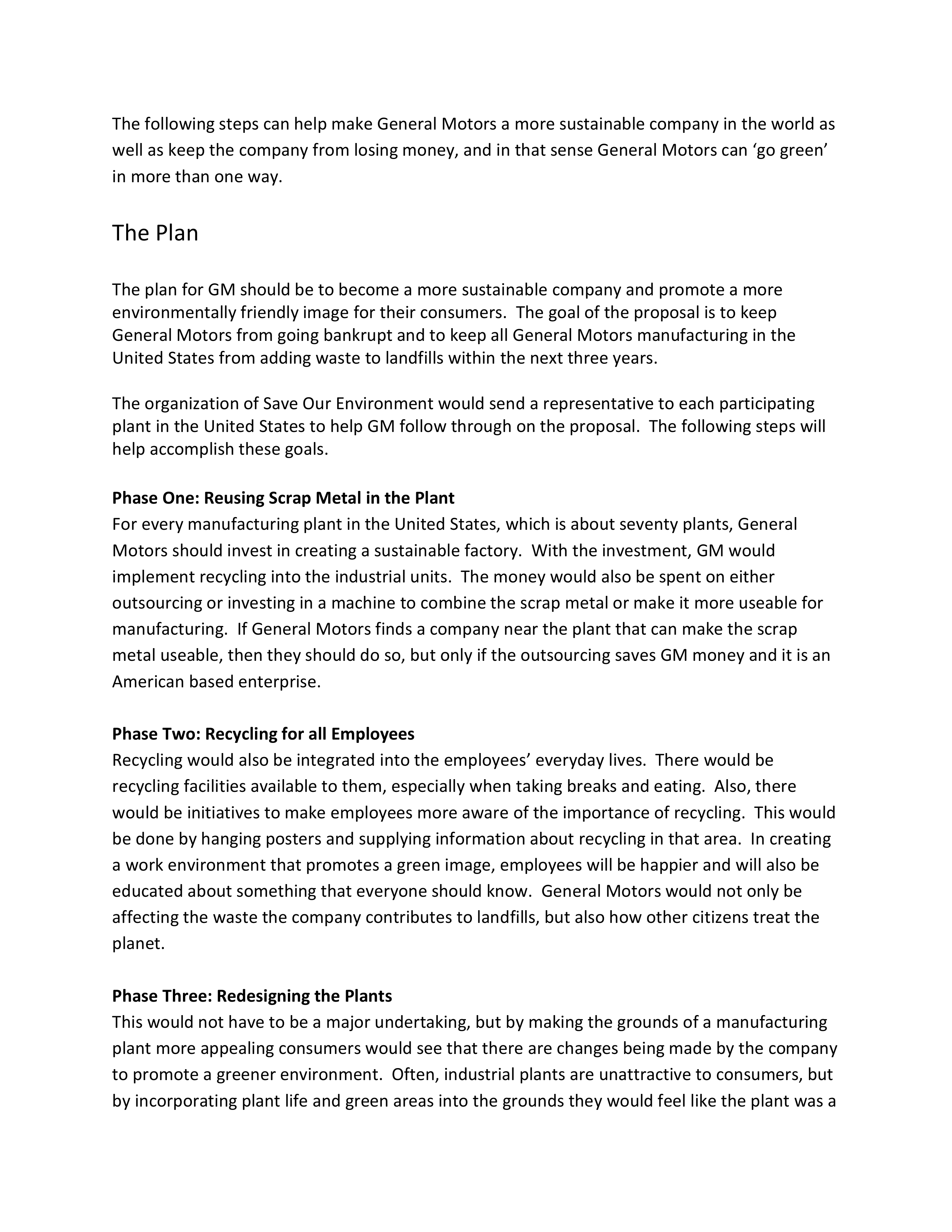 General Motors Sustainability Report — page 3