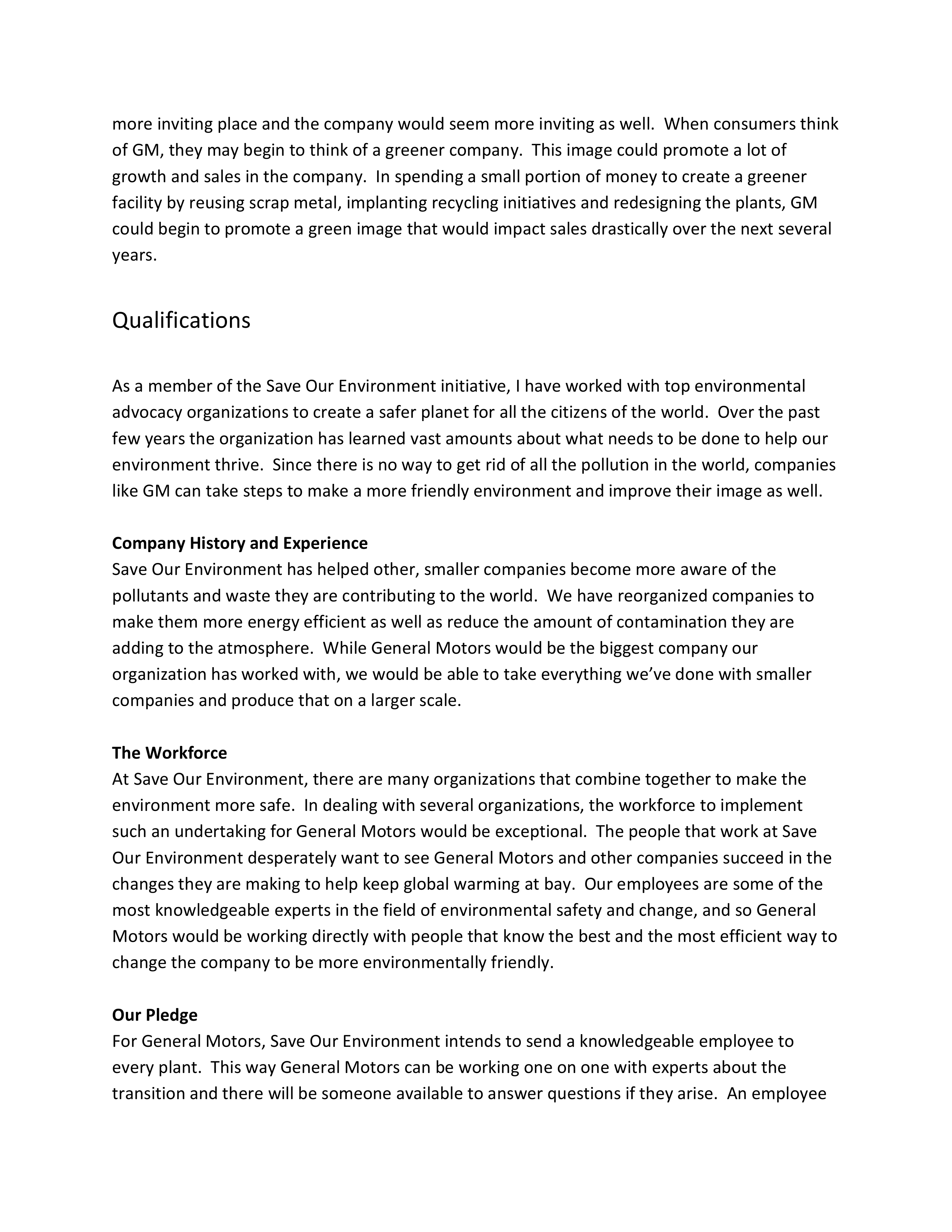 General Motors Sustainability Report — page 4