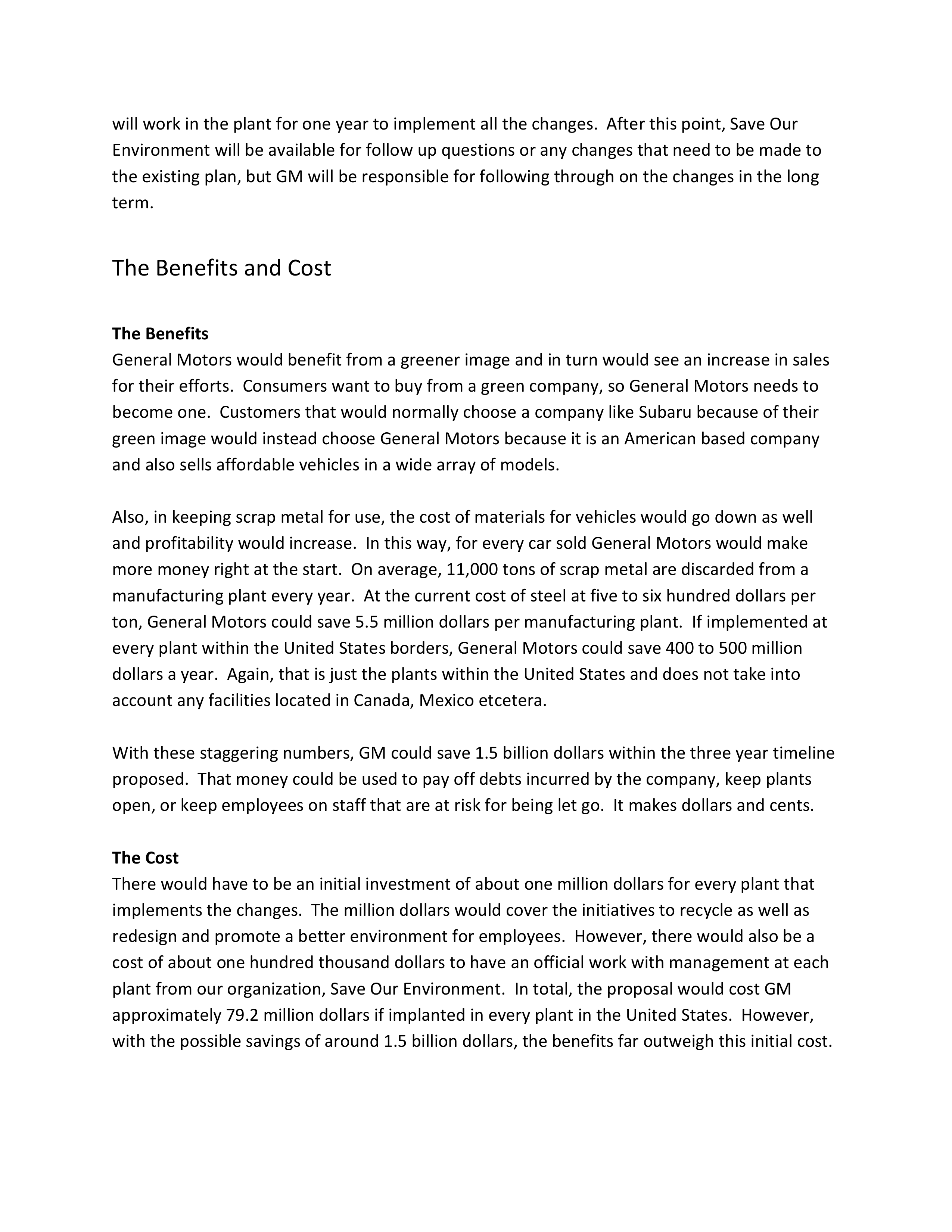 General Motors Sustainability Report — page 5
