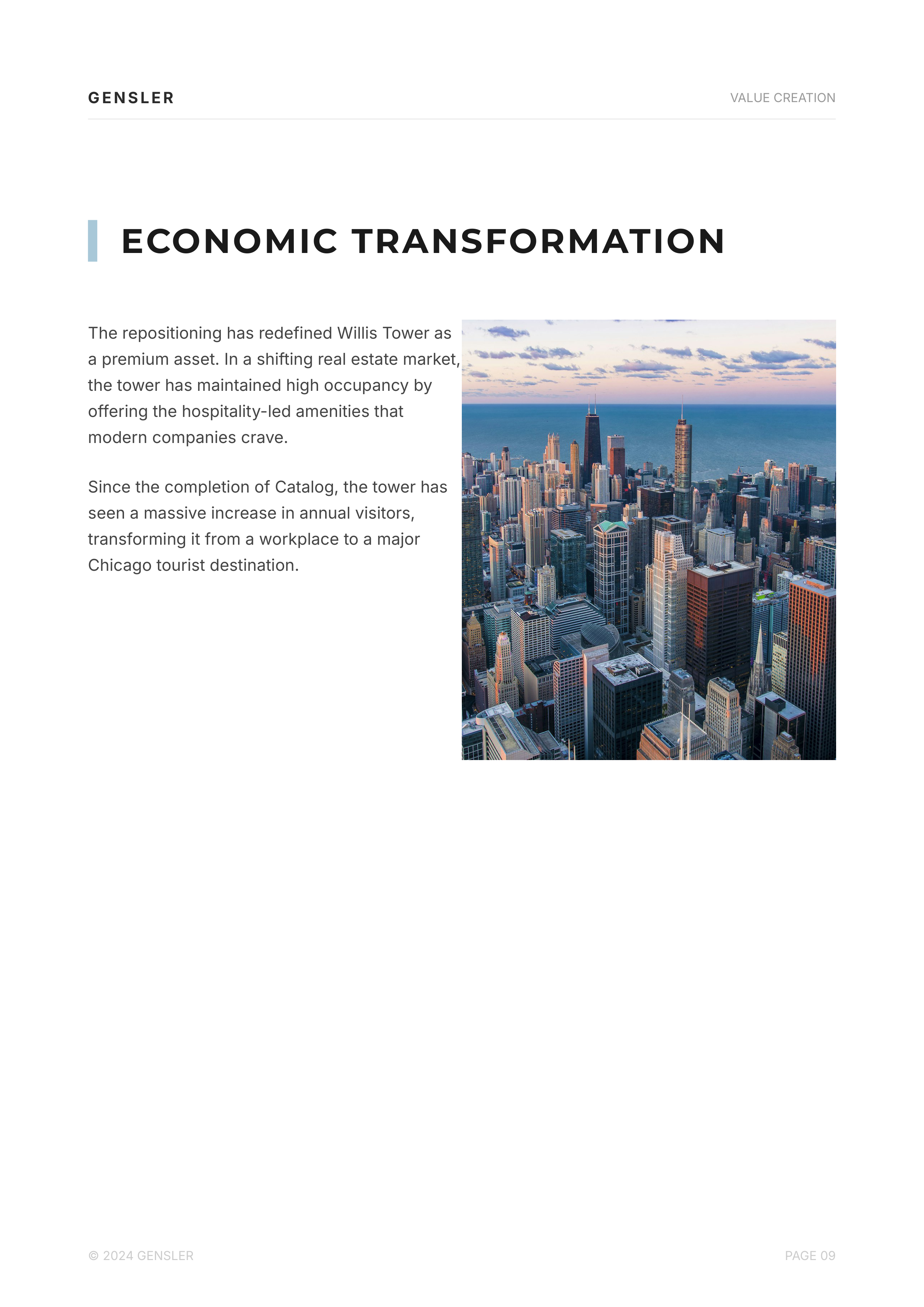 Gensler Willis Tower Repositioning Portfolio — page 10