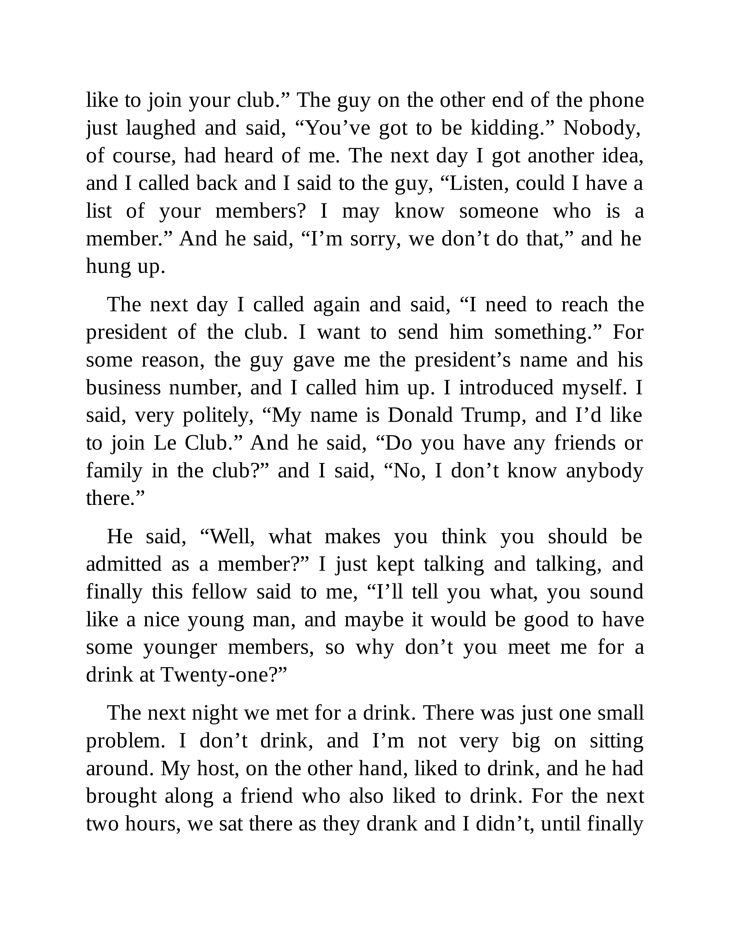 Ghostwriter Tony Schwartz Trump The Art of the Deal Biography — page 107
