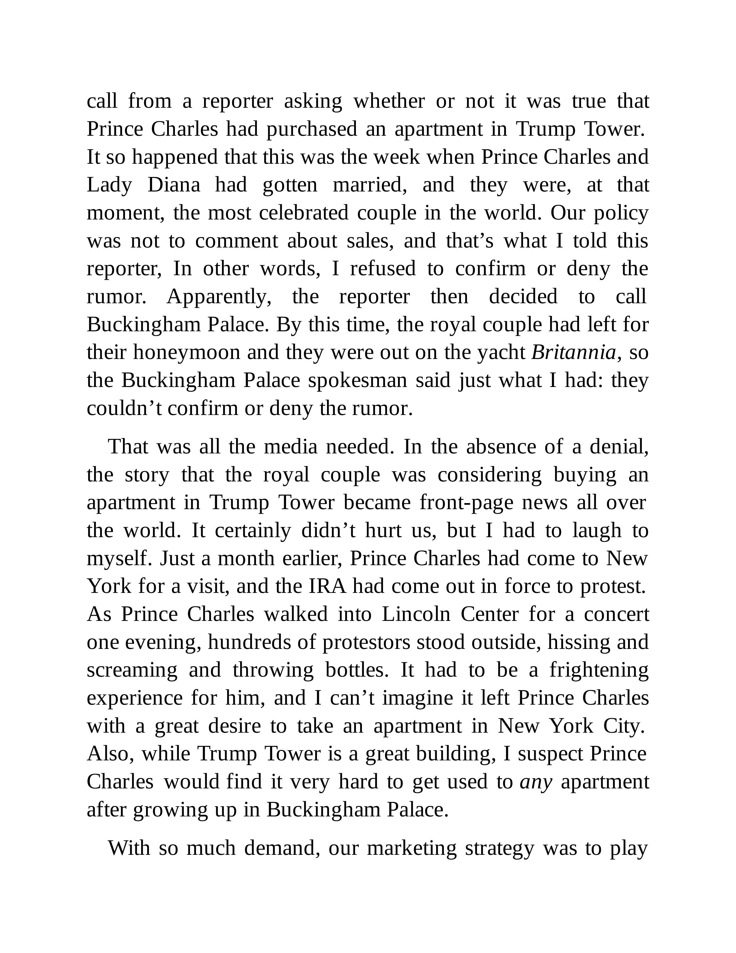 Ghostwriter Tony Schwartz Trump The Art of the Deal Biography — page 195