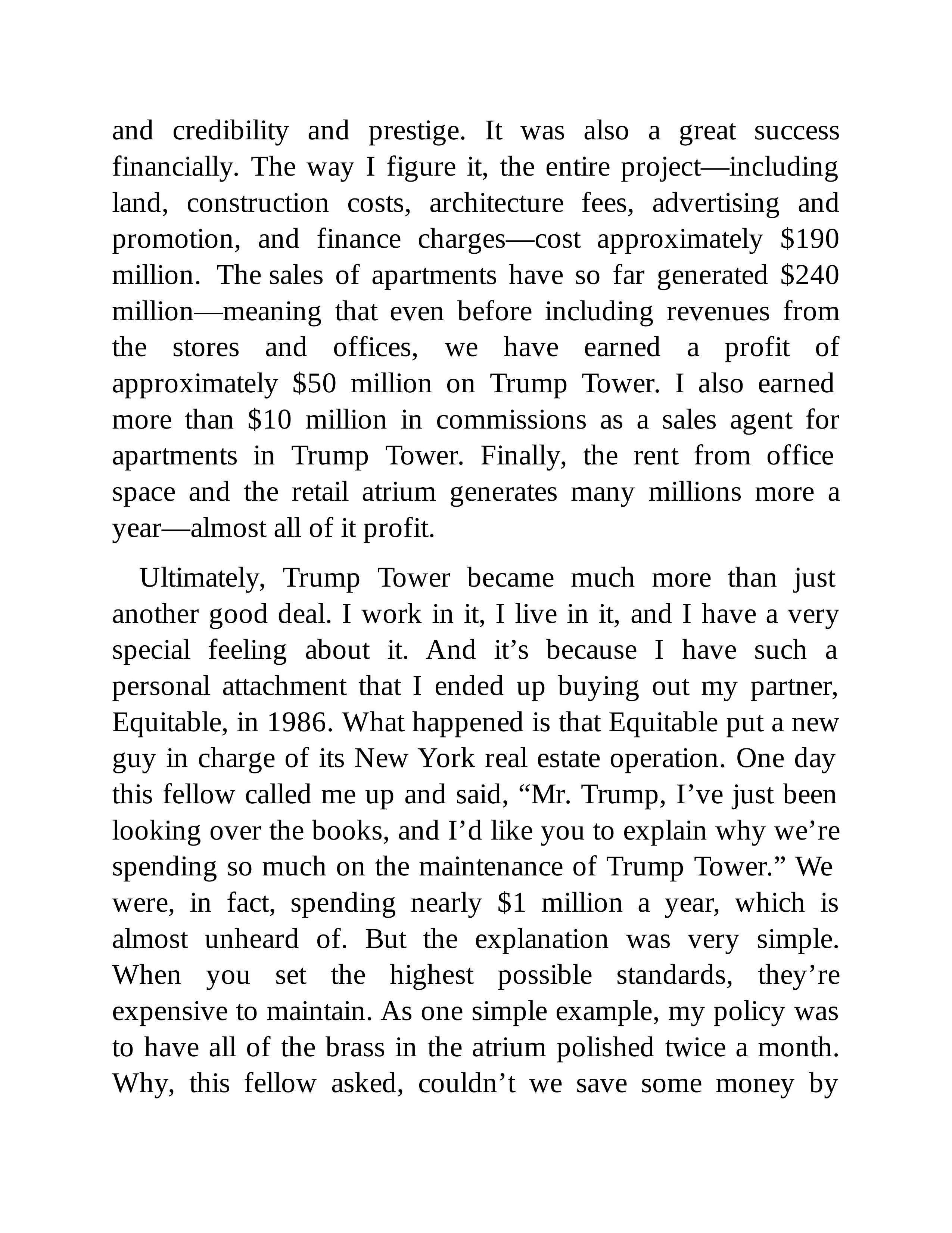 Ghostwriter Tony Schwartz Trump The Art of the Deal Biography — page 204