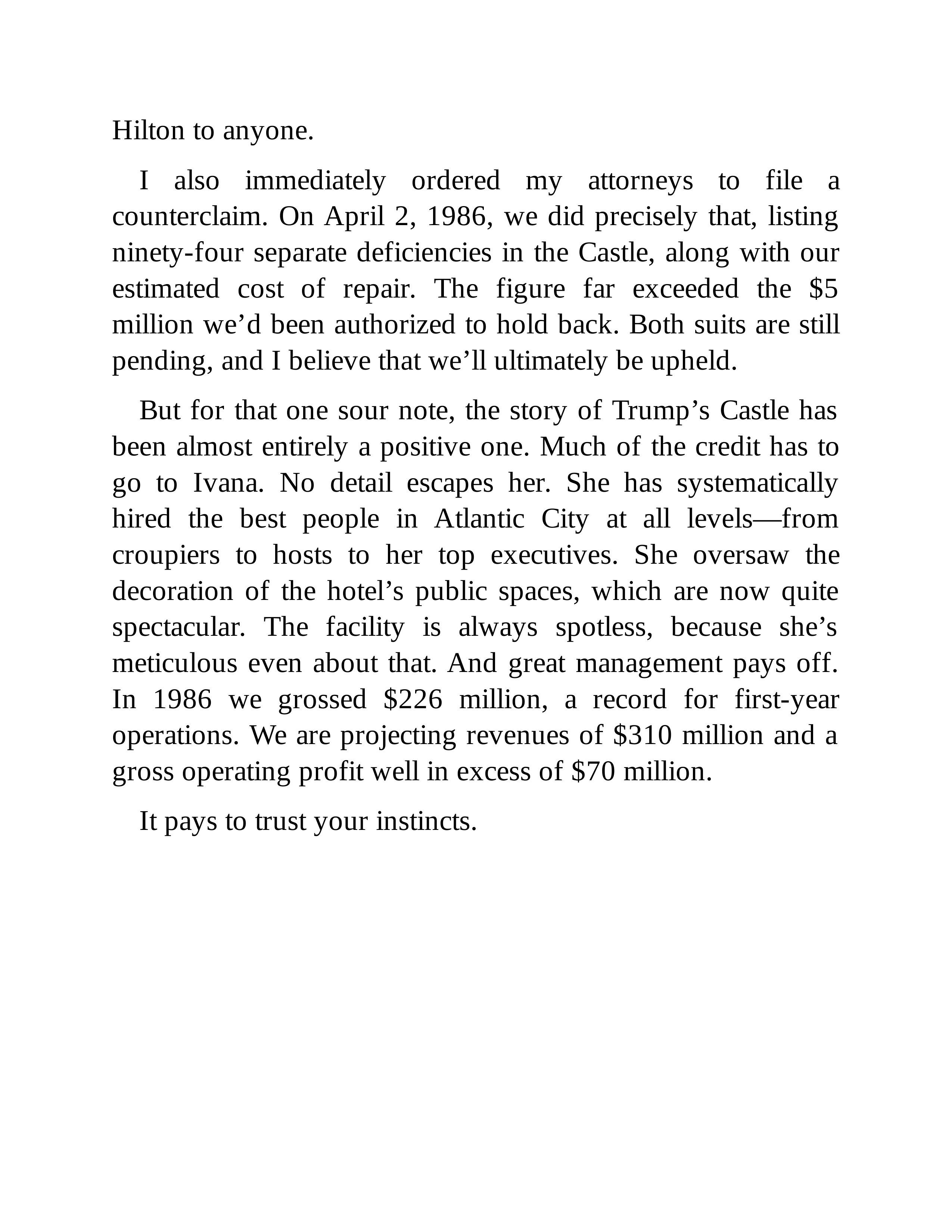 Ghostwriter Tony Schwartz Trump The Art of the Deal Biography — page 286