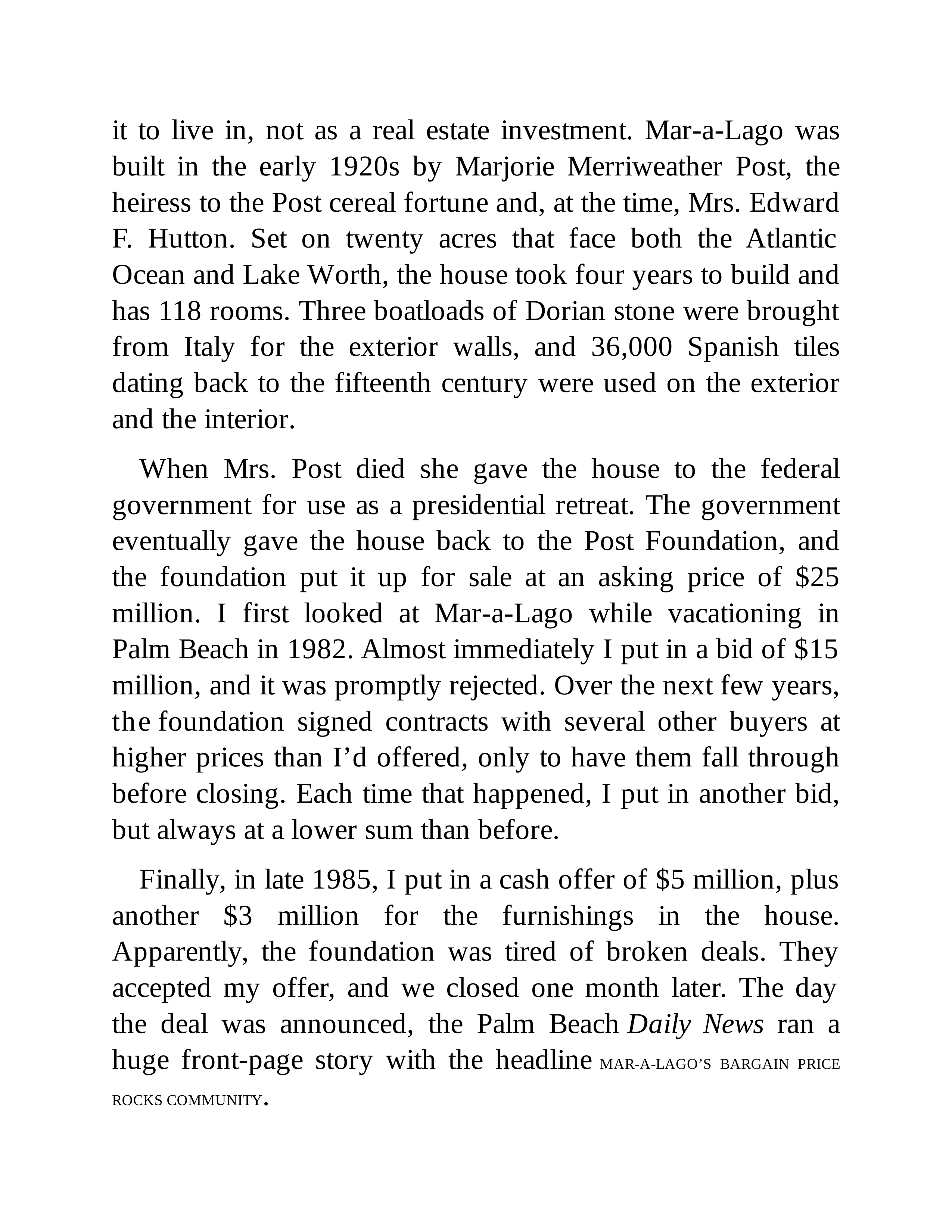Ghostwriter Tony Schwartz Trump The Art of the Deal Biography — page 34