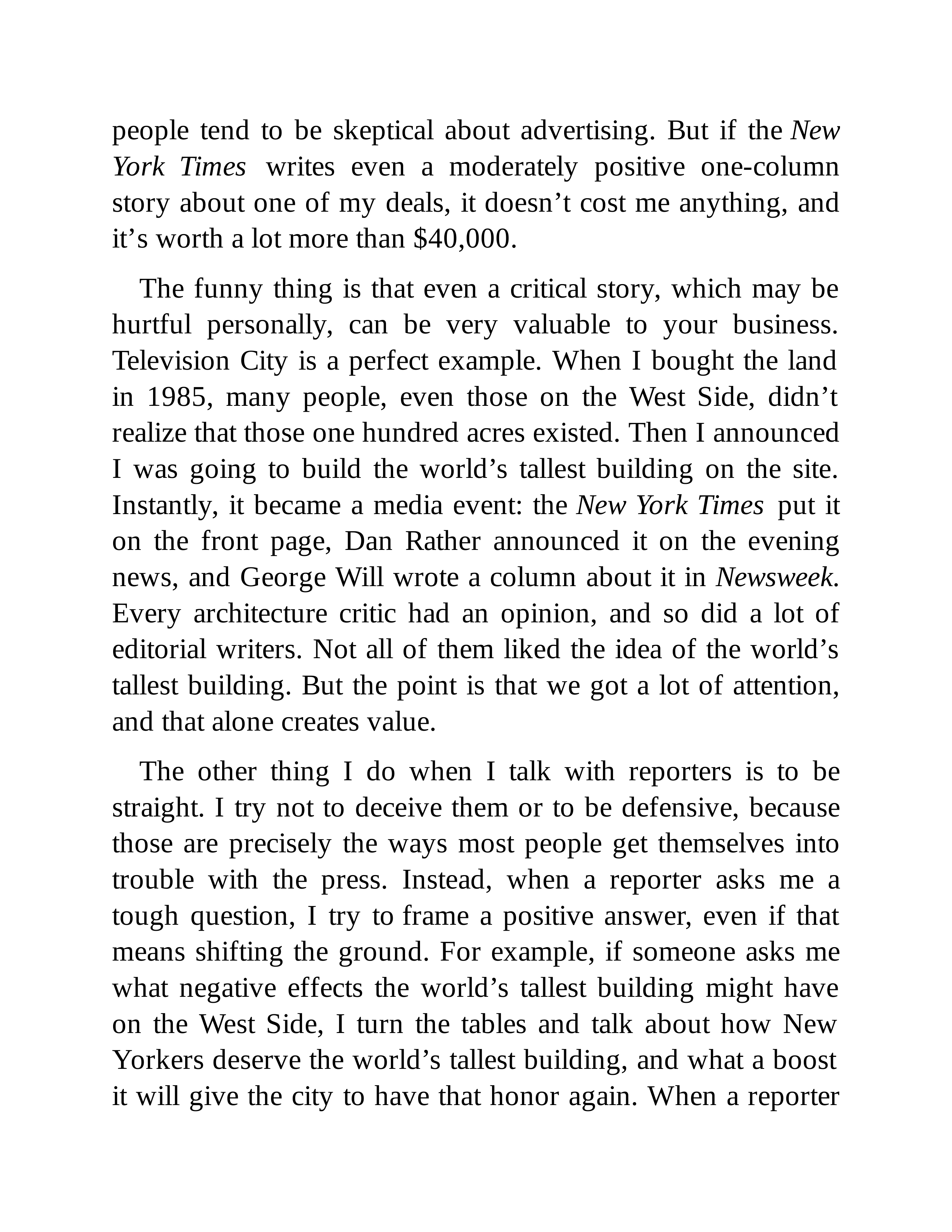Ghostwriter Tony Schwartz Trump The Art of the Deal Biography — page 68