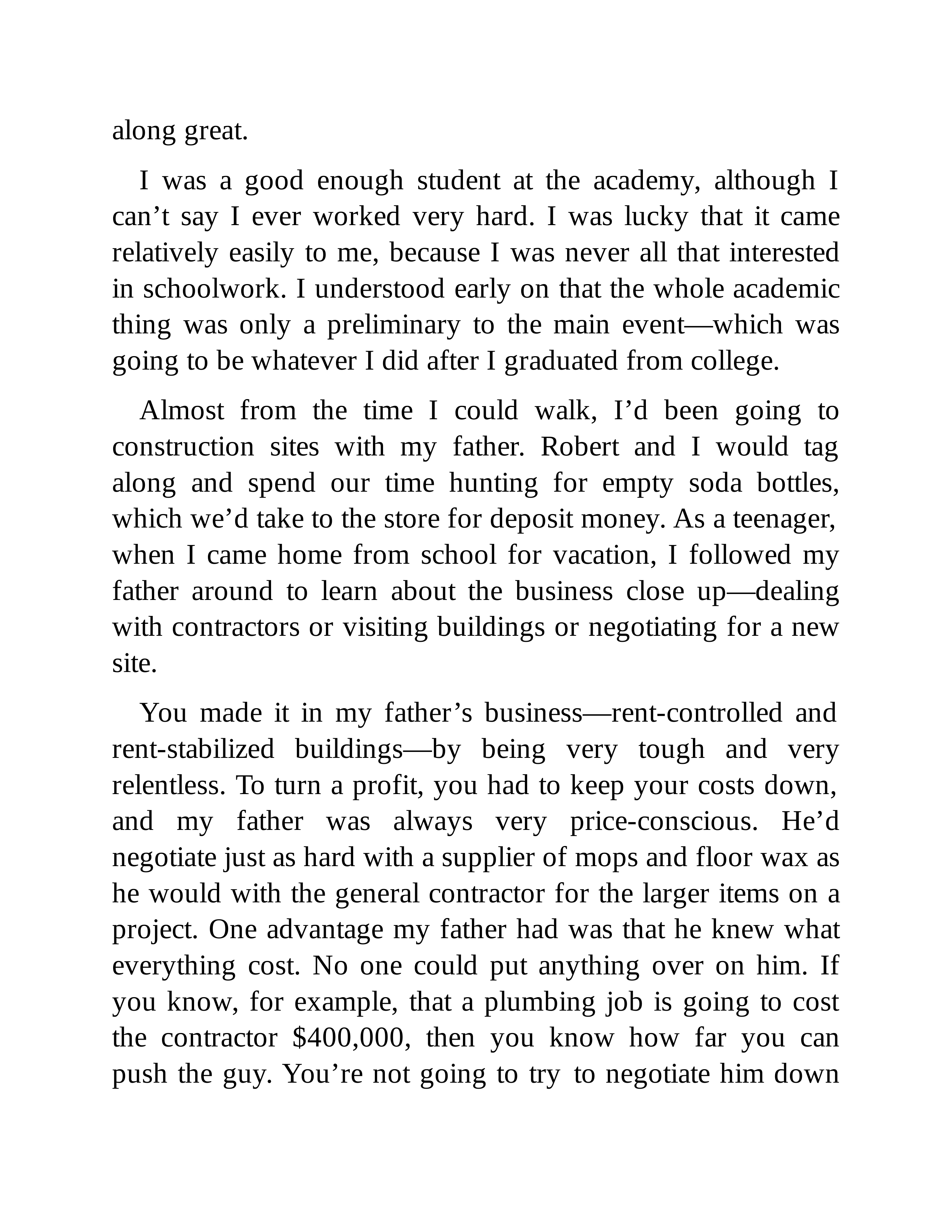 Ghostwriter Tony Schwartz Trump The Art of the Deal Biography — page 86