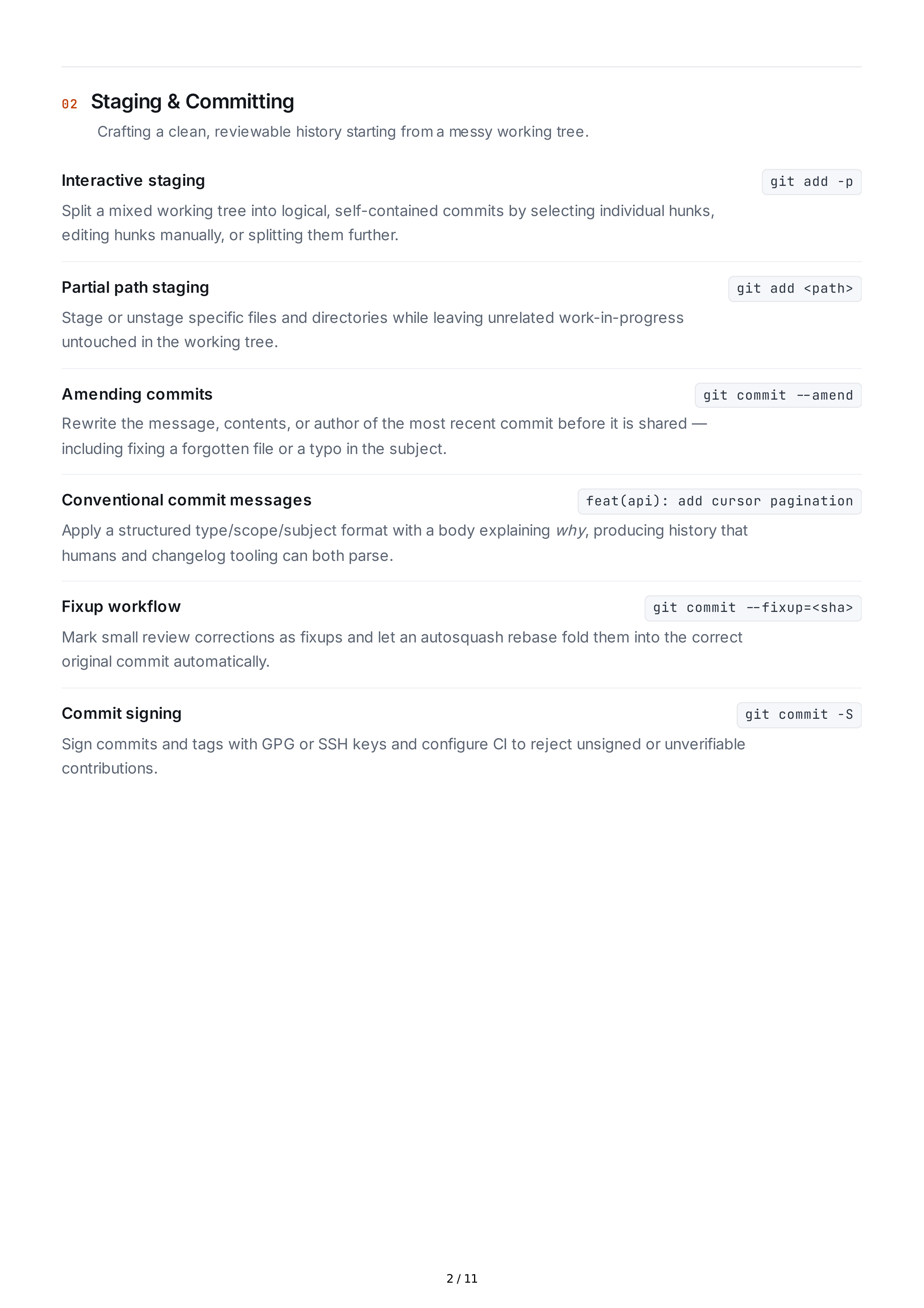 Git Hard Skills — page 2