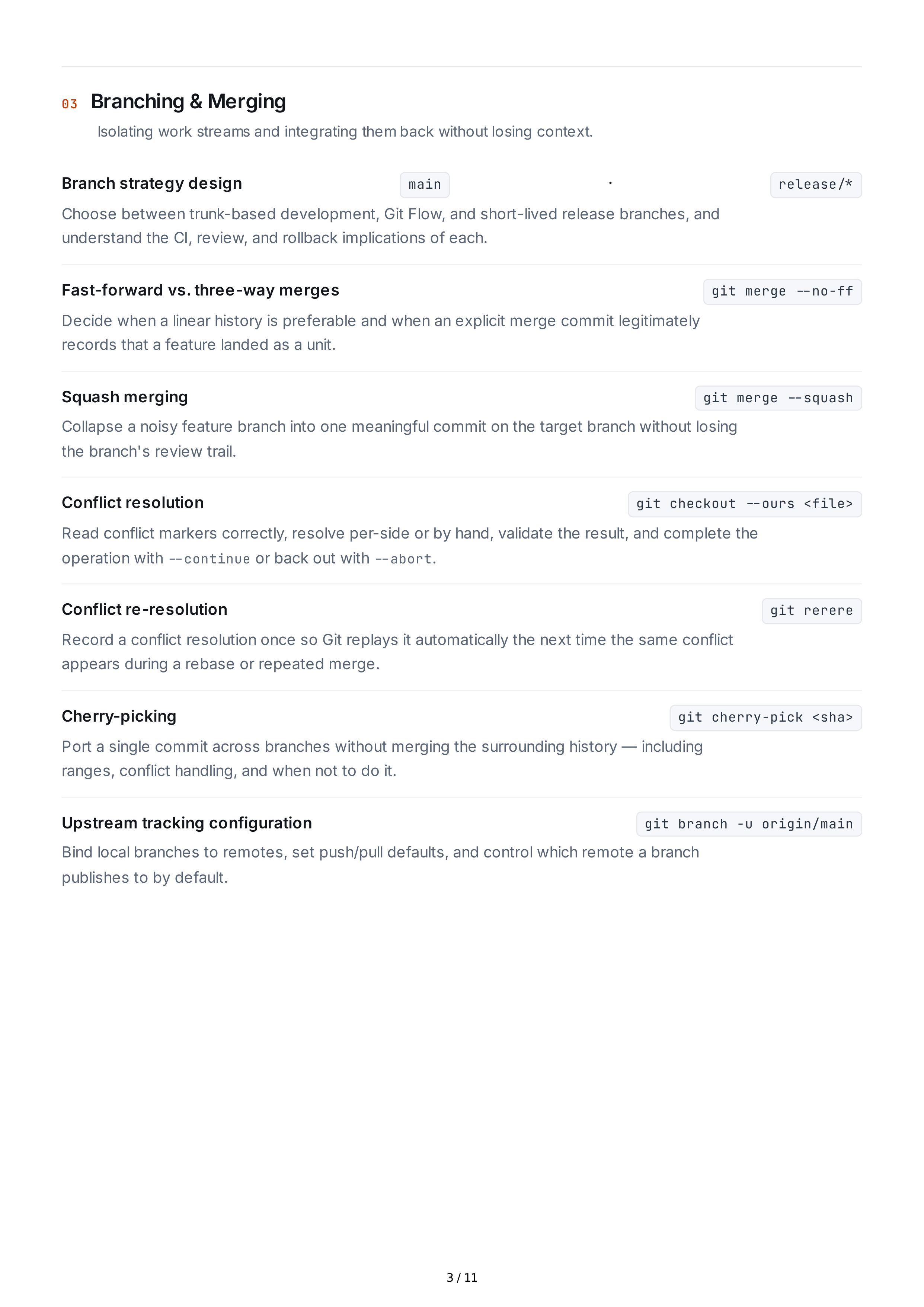 Git Hard Skills — page 3