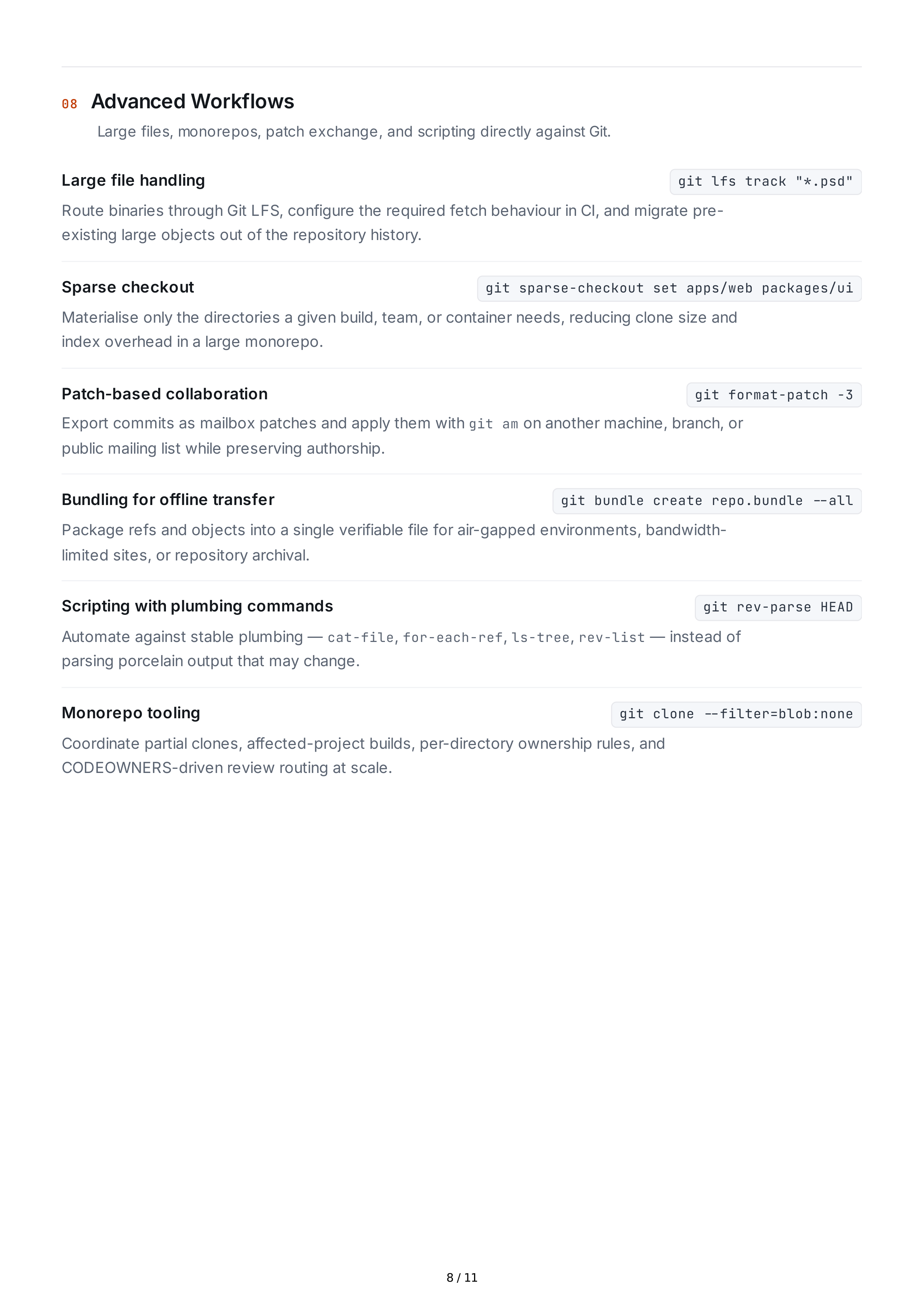 Git Hard Skills — page 8