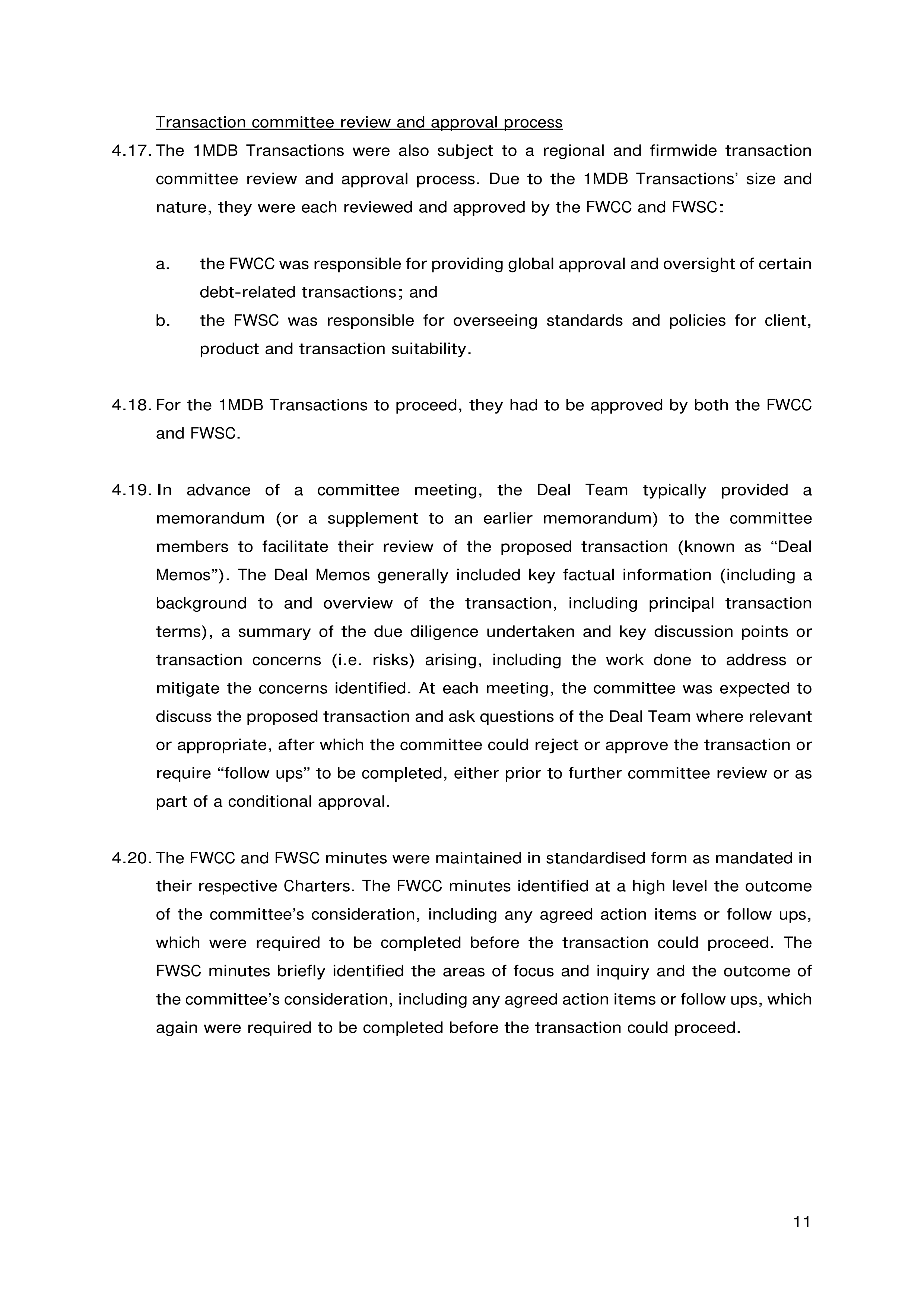 Goldman Sachs FCA Final Notice — page 11