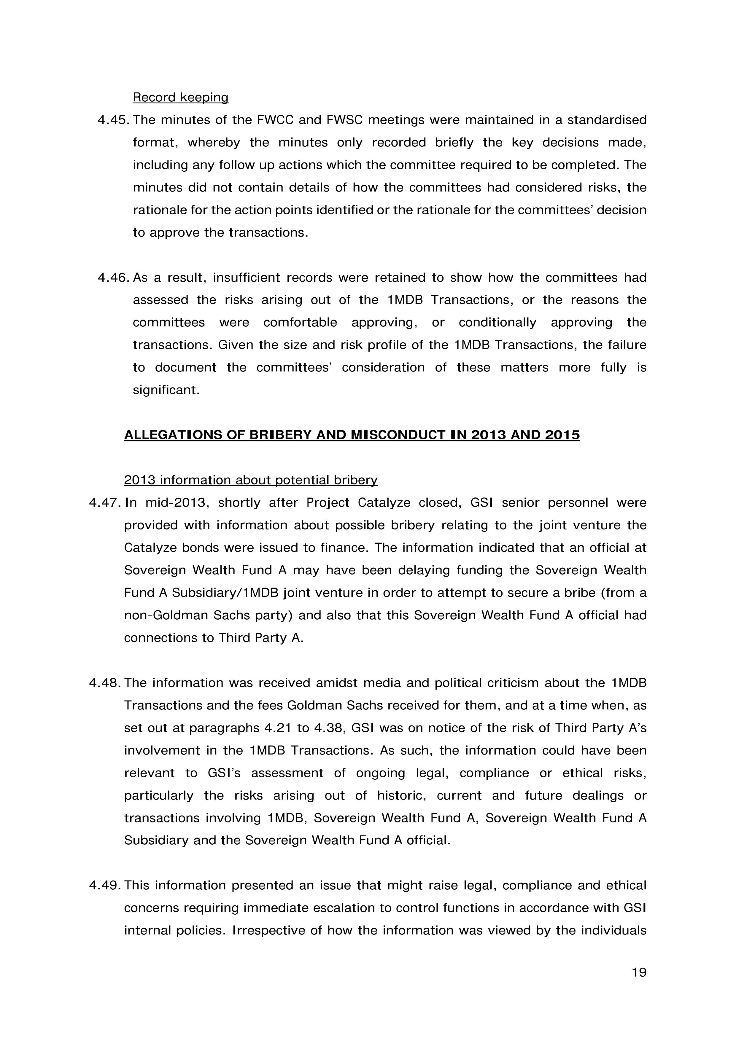 Goldman Sachs FCA Final Notice — page 19